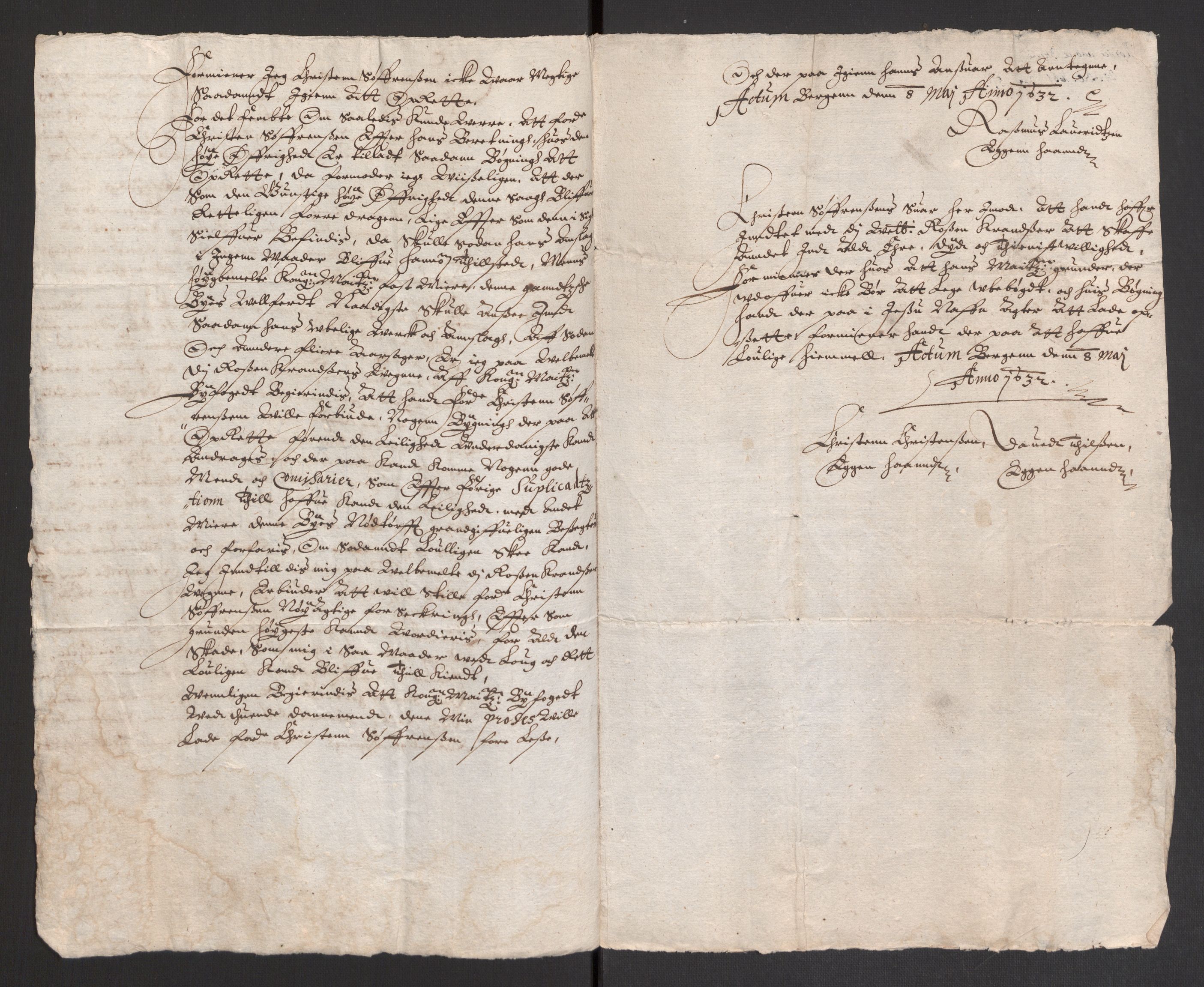 Danske Kanselli 1572-1799, AV/RA-EA-3023/F/Fc/Fcc/Fcca/L0006: Norske innlegg 1572-1799, 1630-1632, p. 274