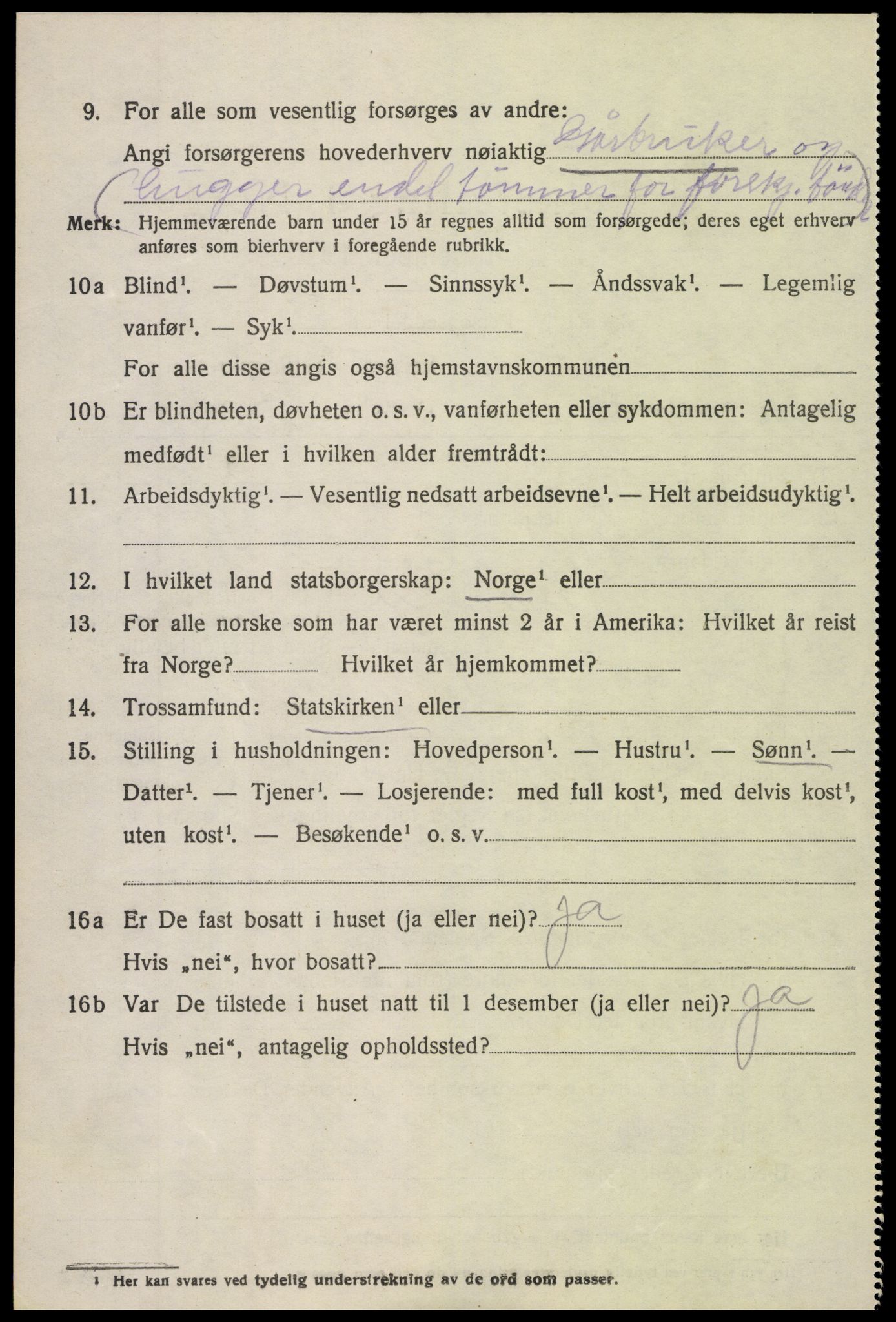 SAH, 1920 census for Sør-Aurdal, 1920, p. 7808