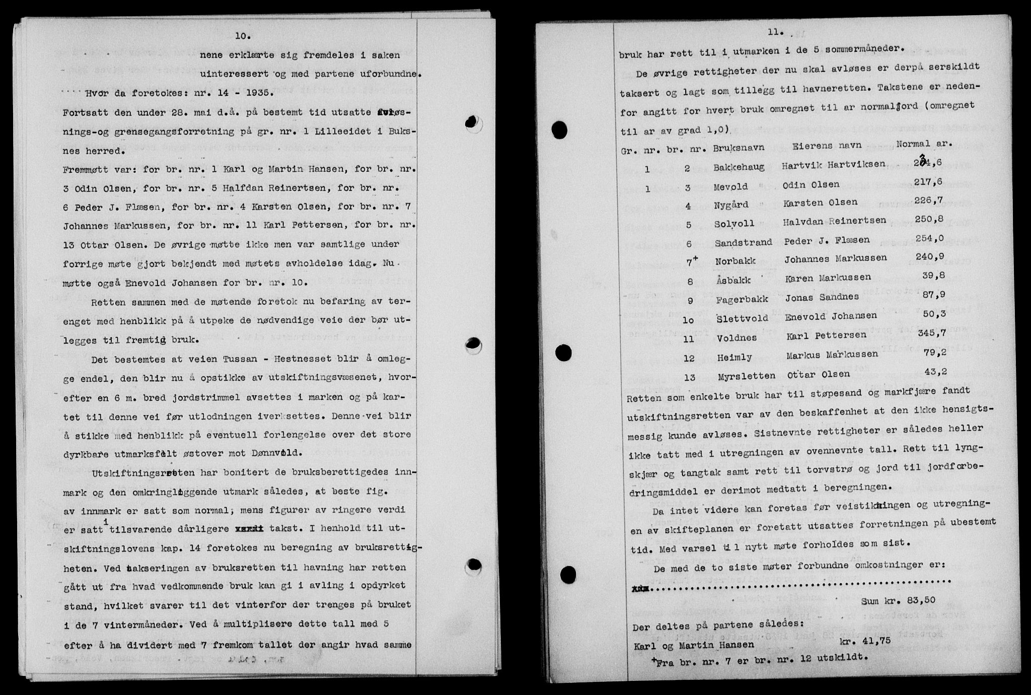 Lofoten sorenskriveri, SAT/A-0017/1/2/2C/L0007a: Mortgage book no. 7a, 1939-1940, Diary no: : 204/1940