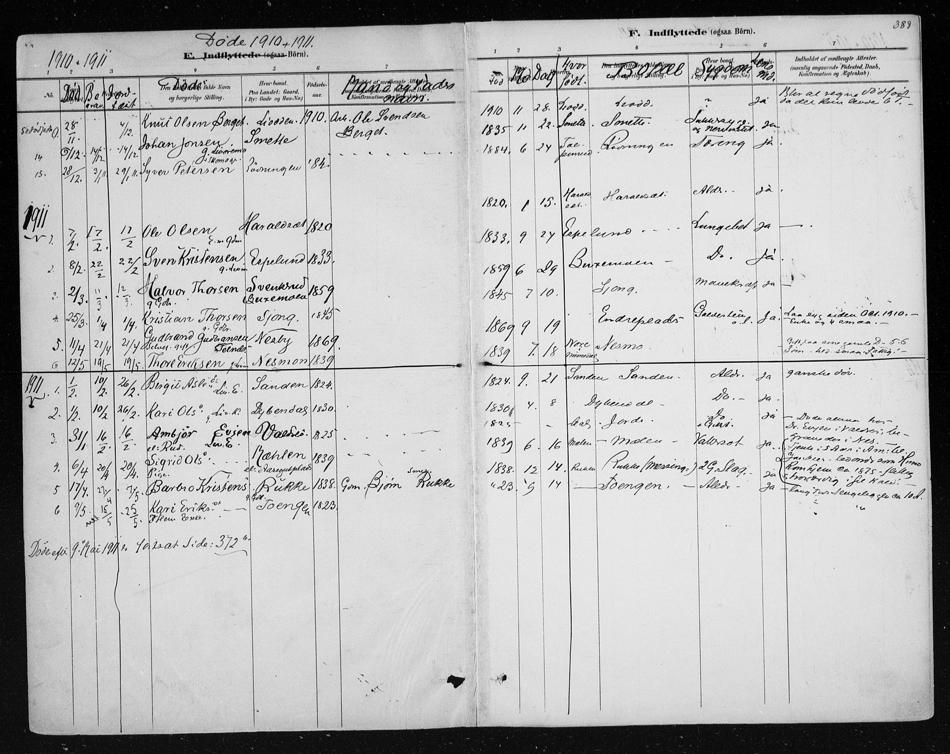 Nes kirkebøker, AV/SAKO-A-236/F/Fa/L0011: Parish register (official) no. 11, 1881-1912, p. 388