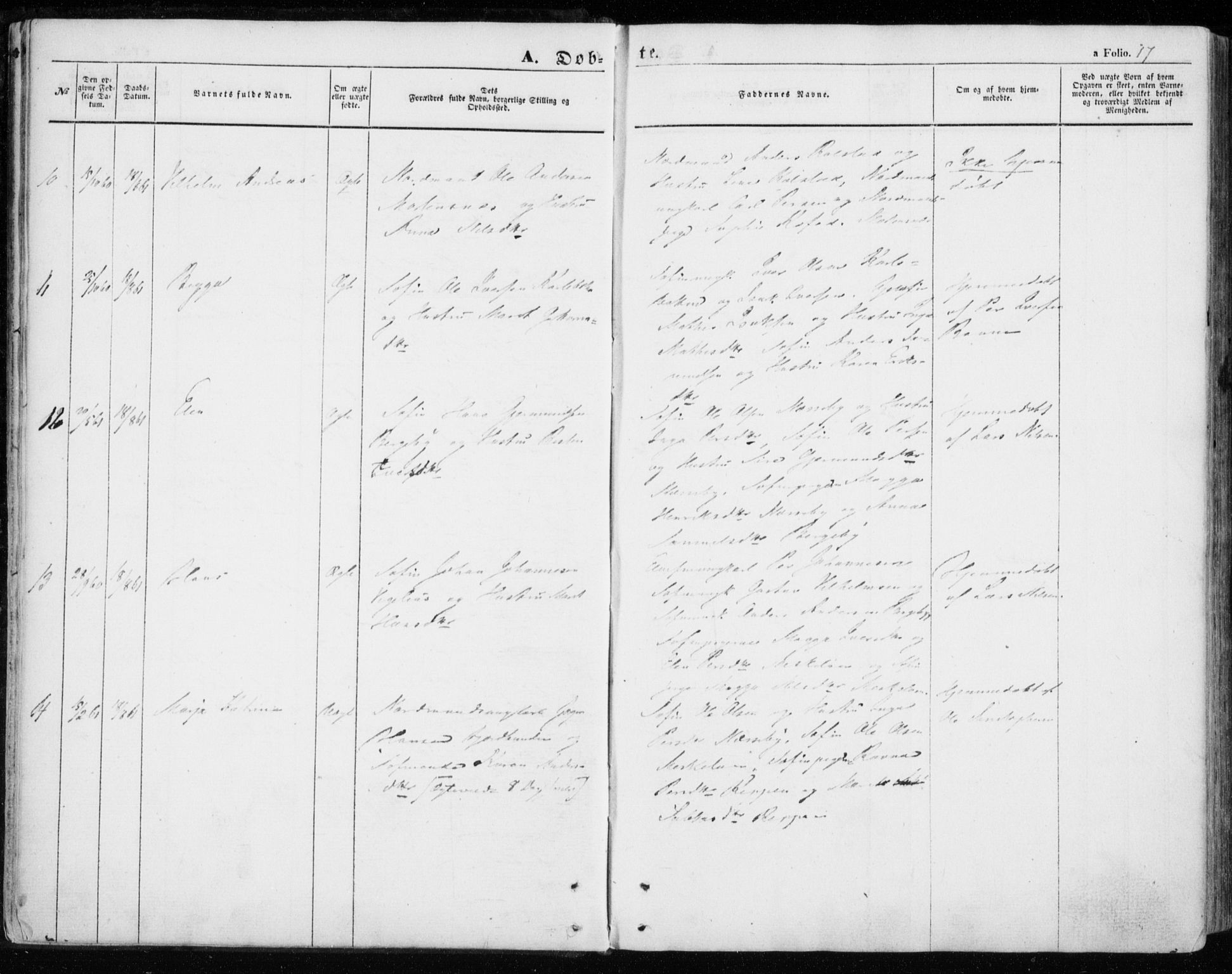 Nesseby sokneprestkontor, SATØ/S-1330/H/Ha/L0002kirke: Parish register (official) no. 2, 1856-1864, p. 17