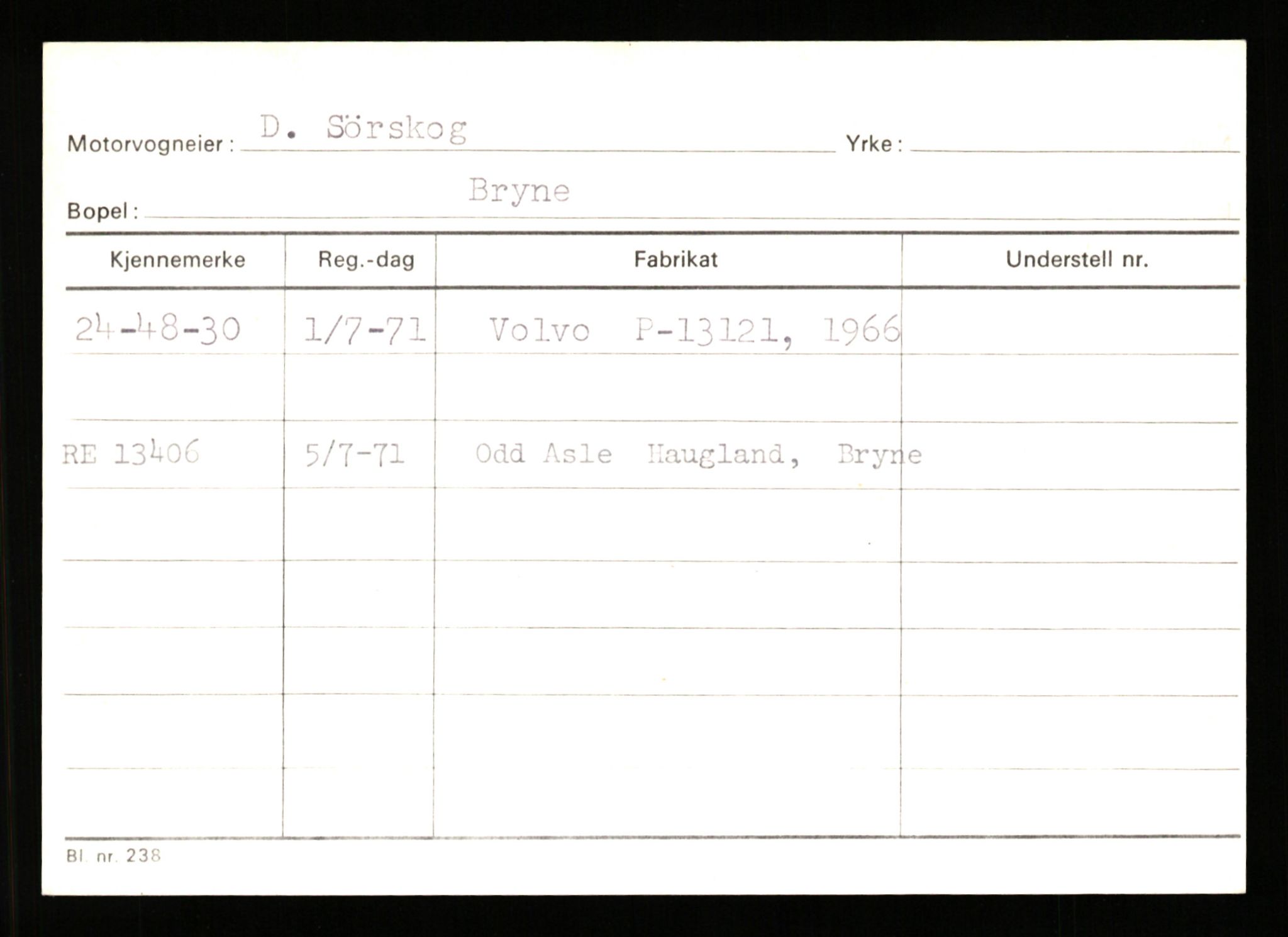 Stavanger trafikkstasjon, AV/SAST-A-101942/0/G/L0011: Registreringsnummer: 240000 - 363477, 1930-1971, p. 219