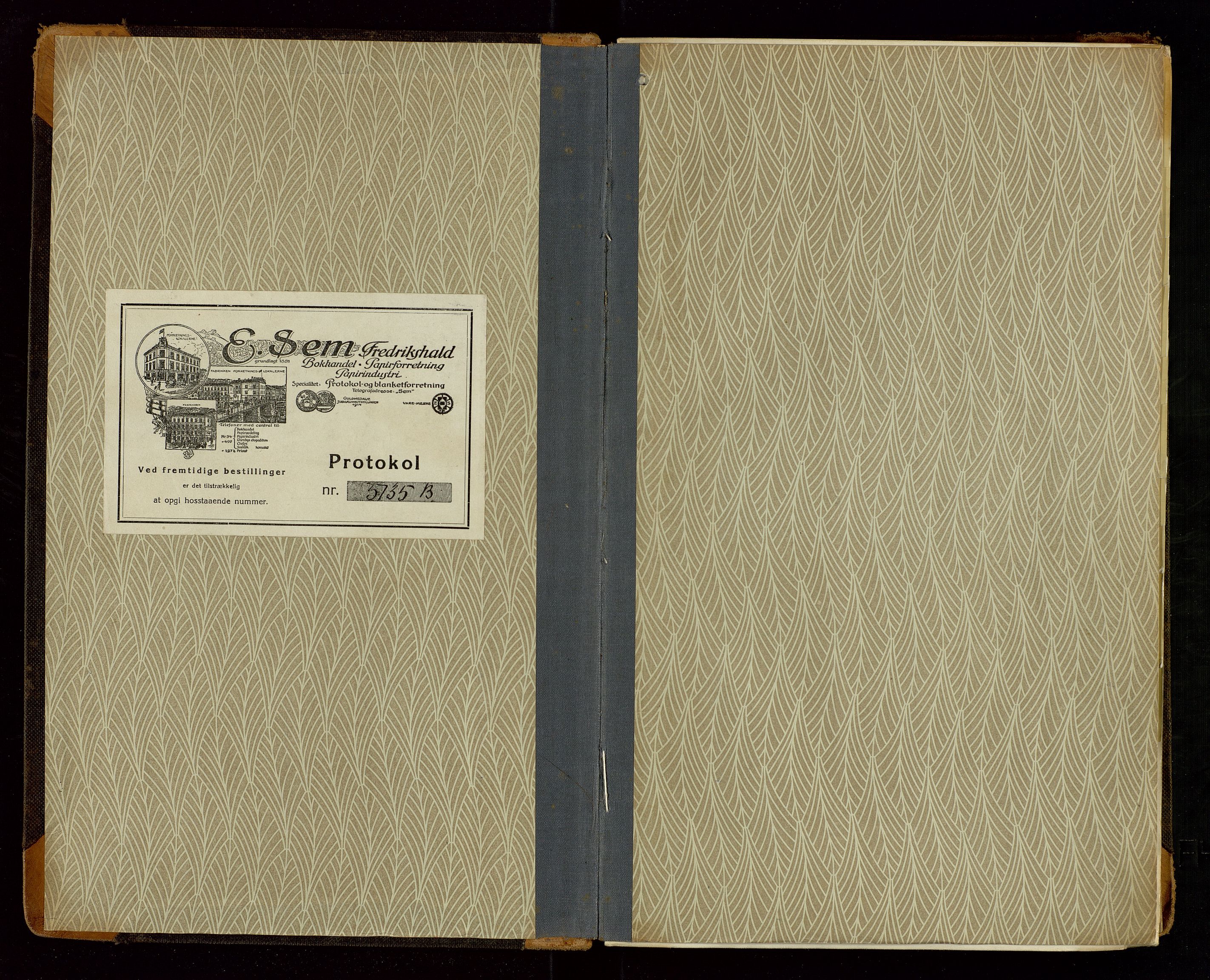 Eigersund lensmannskontor, SAST/A-100171/Gga/L0008: "Protokol over anmeldte dødsfald" m/alfabetisk navneregister, 1920-1922