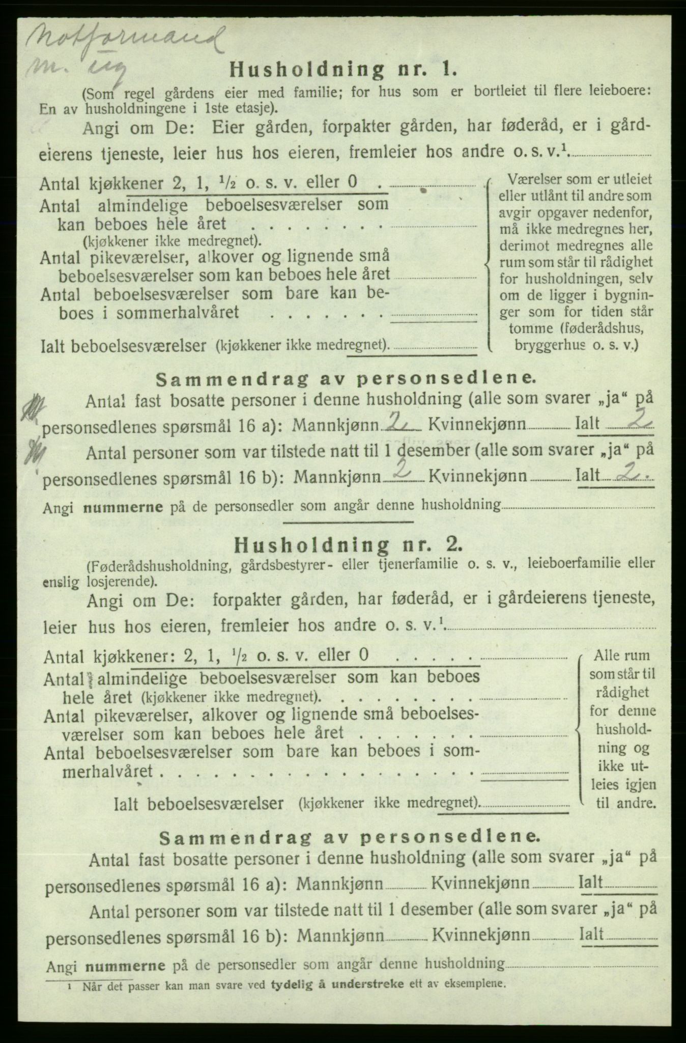 SAB, 1920 census for Skånevik, 1920, p. 516