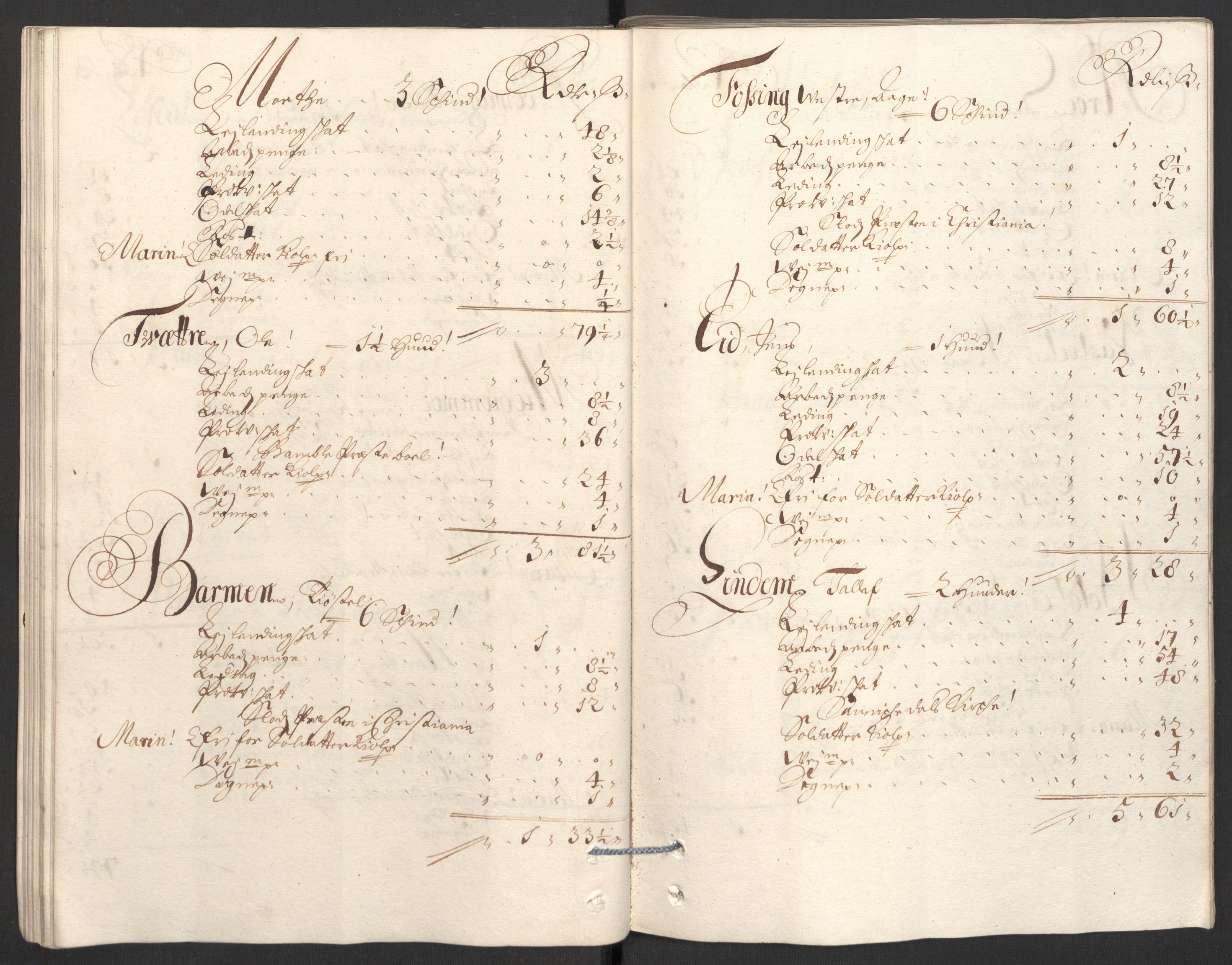 Rentekammeret inntil 1814, Reviderte regnskaper, Fogderegnskap, AV/RA-EA-4092/R36/L2099: Fogderegnskap Øvre og Nedre Telemark og Bamble, 1698, p. 83