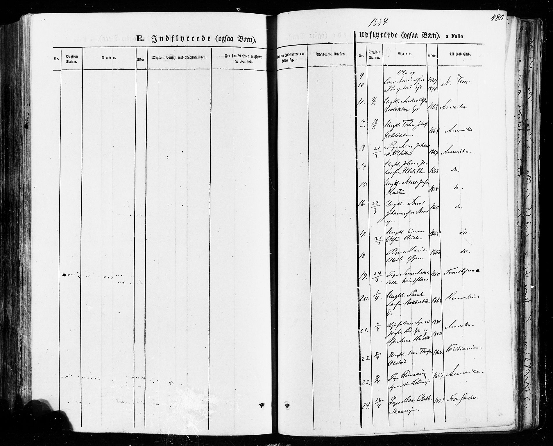 Vågå prestekontor, SAH/PREST-076/H/Ha/Haa/L0007: Parish register (official) no. 7 /1, 1872-1886, p. 480
