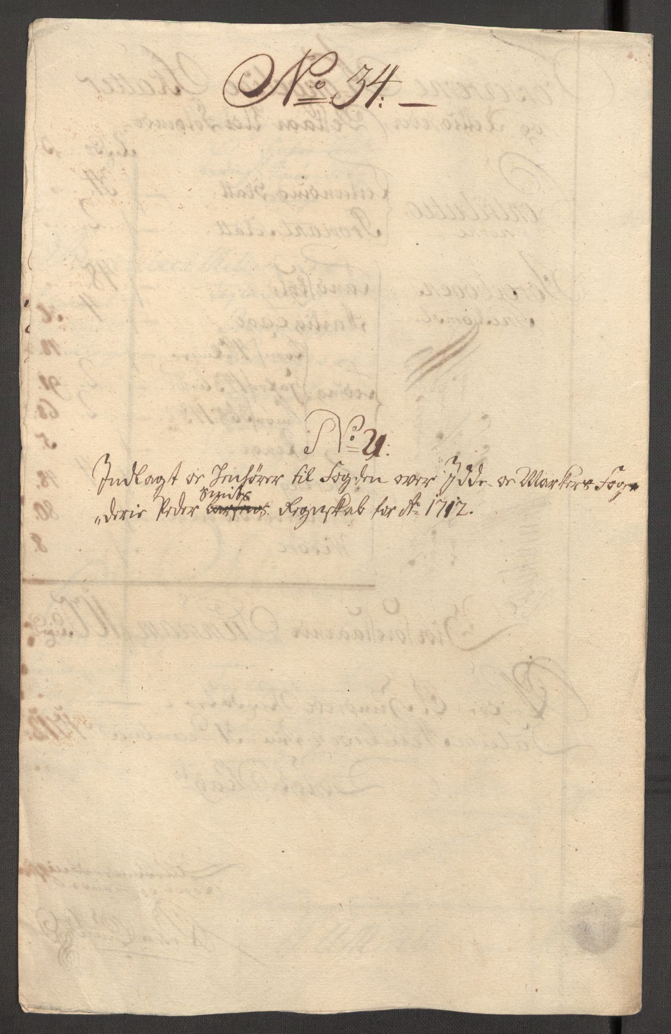 Rentekammeret inntil 1814, Reviderte regnskaper, Fogderegnskap, AV/RA-EA-4092/R01/L0021: Fogderegnskap Idd og Marker, 1712, p. 207