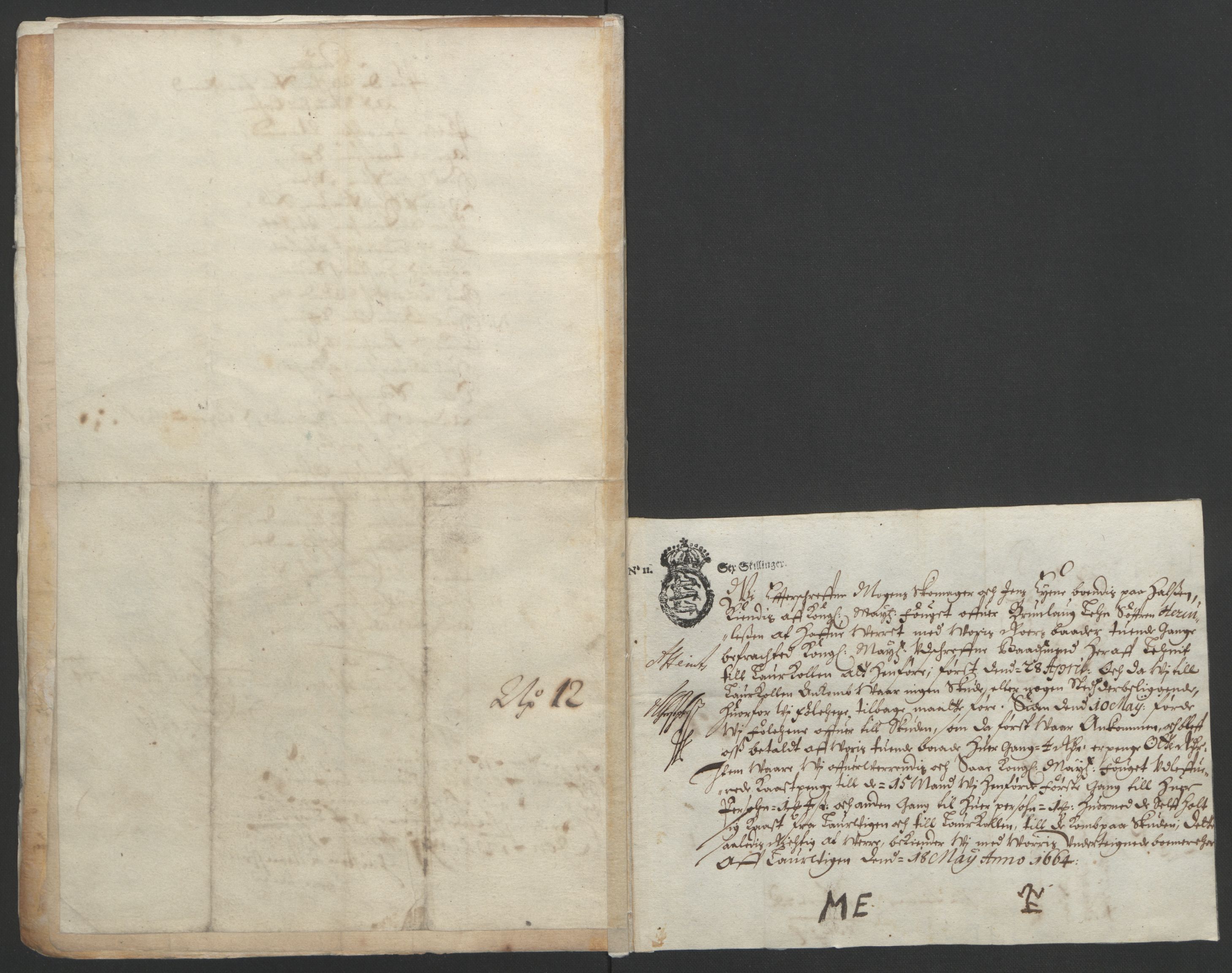 Rentekammeret inntil 1814, Reviderte regnskaper, Fogderegnskap, RA/EA-4092/R33/L1963: Fogderegnskap Larvik grevskap, 1662-1664, p. 212