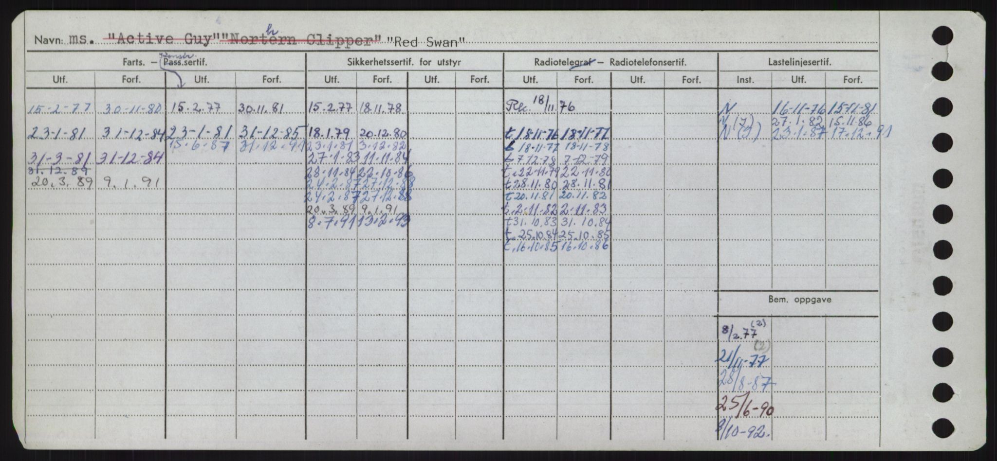 Sjøfartsdirektoratet med forløpere, Skipsmålingen, AV/RA-S-1627/H/Hd/L0030: Fartøy, Q-Riv, p. 308