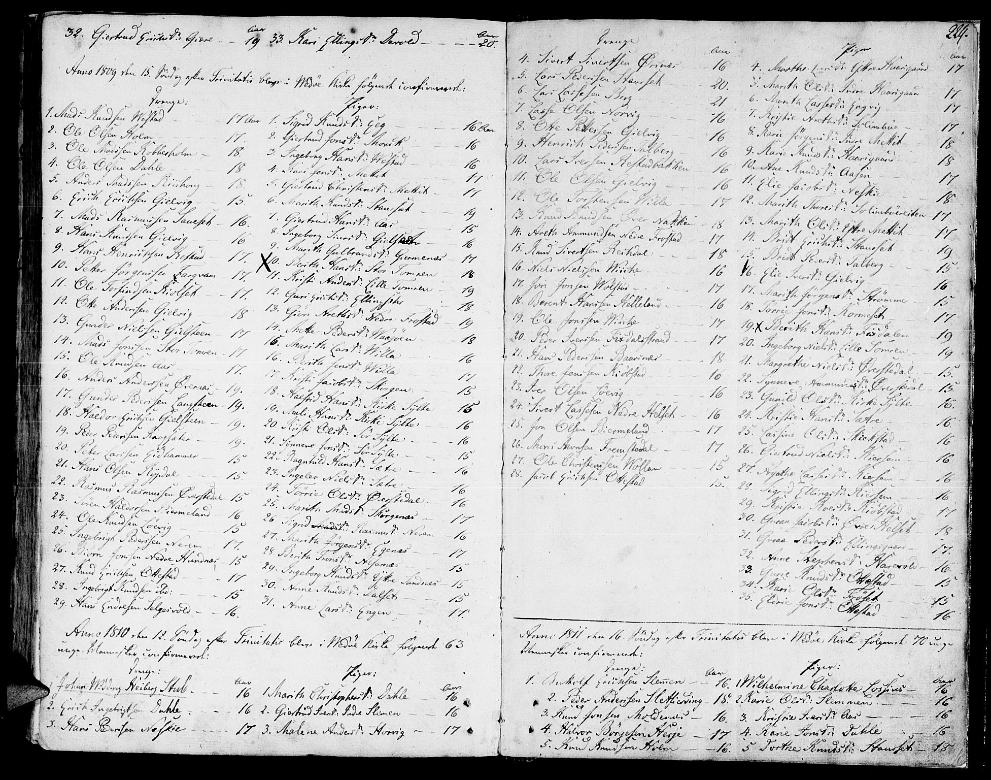 Ministerialprotokoller, klokkerbøker og fødselsregistre - Møre og Romsdal, AV/SAT-A-1454/547/L0601: Parish register (official) no. 547A03, 1799-1818, p. 229