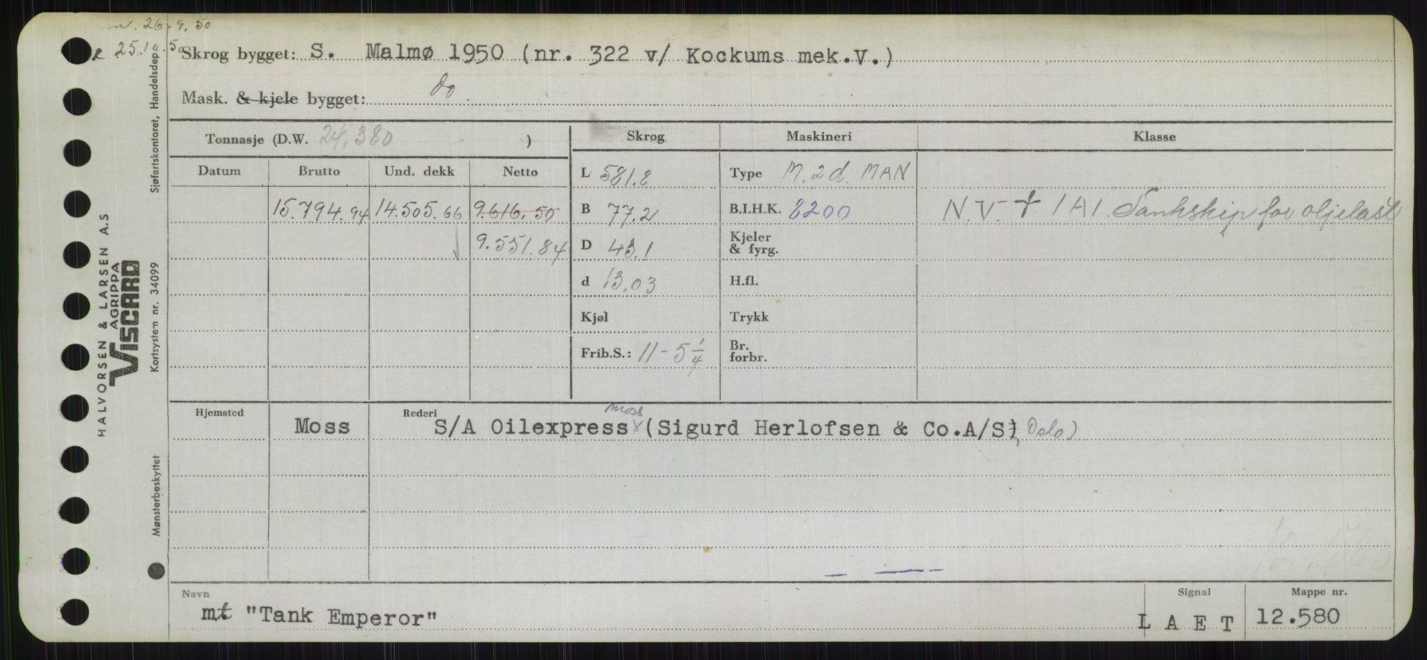 Sjøfartsdirektoratet med forløpere, Skipsmålingen, AV/RA-S-1627/H/Hb/L0005: Fartøy, T-Å, p. 35