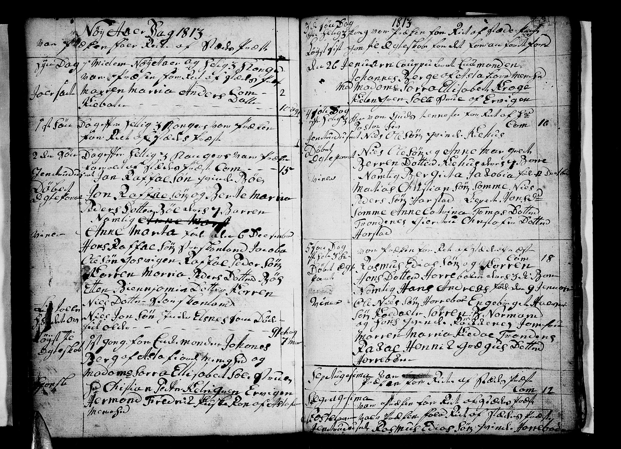 Trondenes sokneprestkontor, SATØ/S-1319/H/Hb/L0002klokker: Parish register (copy) no. 2, 1795-1818, p. 214