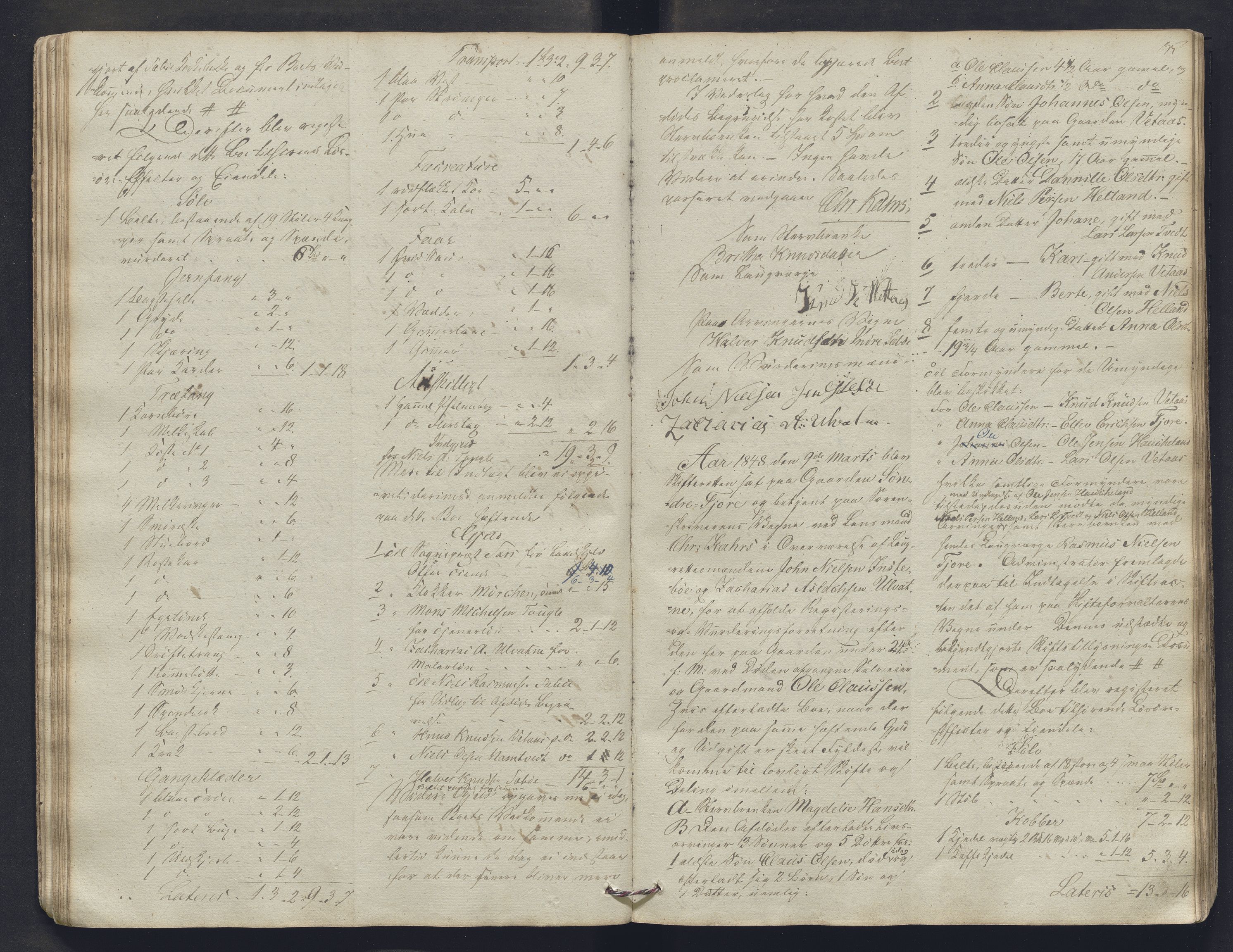 Nordhordland sorenskrivar, SAB/A-2901/1/H/Hb/L0017: Registreringsprotokollar, 1846-1852, p. 35