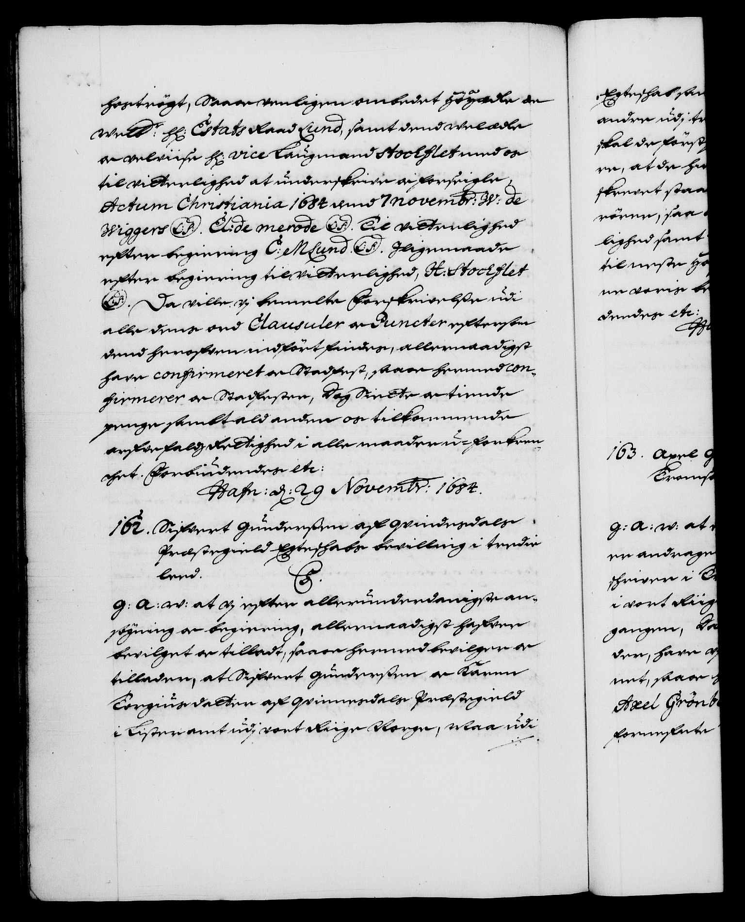 Danske Kanselli 1572-1799, RA/EA-3023/F/Fc/Fca/Fcaa/L0013: Norske registre (mikrofilm), 1681-1684, p. 534b