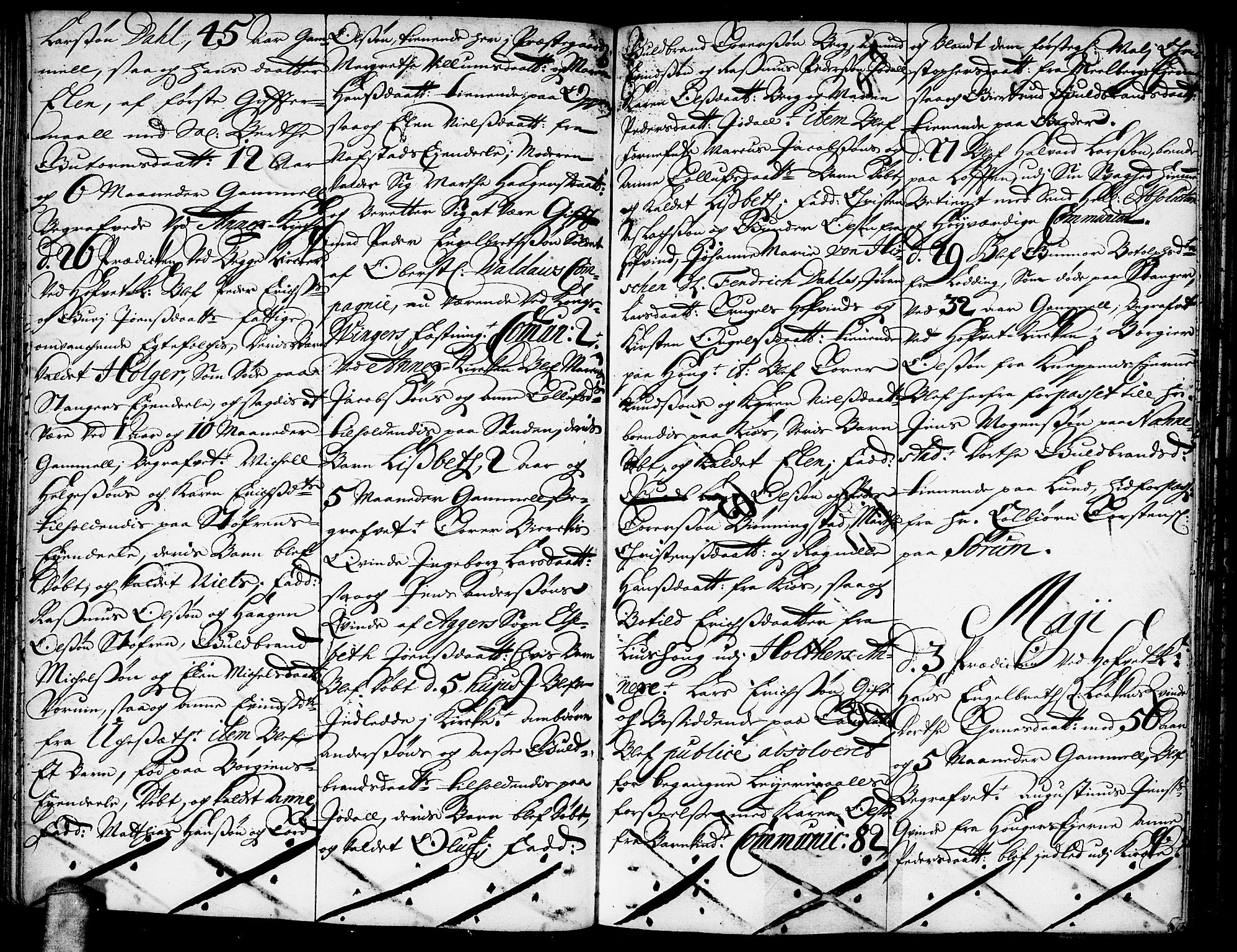 Ullensaker prestekontor Kirkebøker, AV/SAO-A-10236a/F/Fa/L0002: Parish register (official) no. I 2, 1702-1710