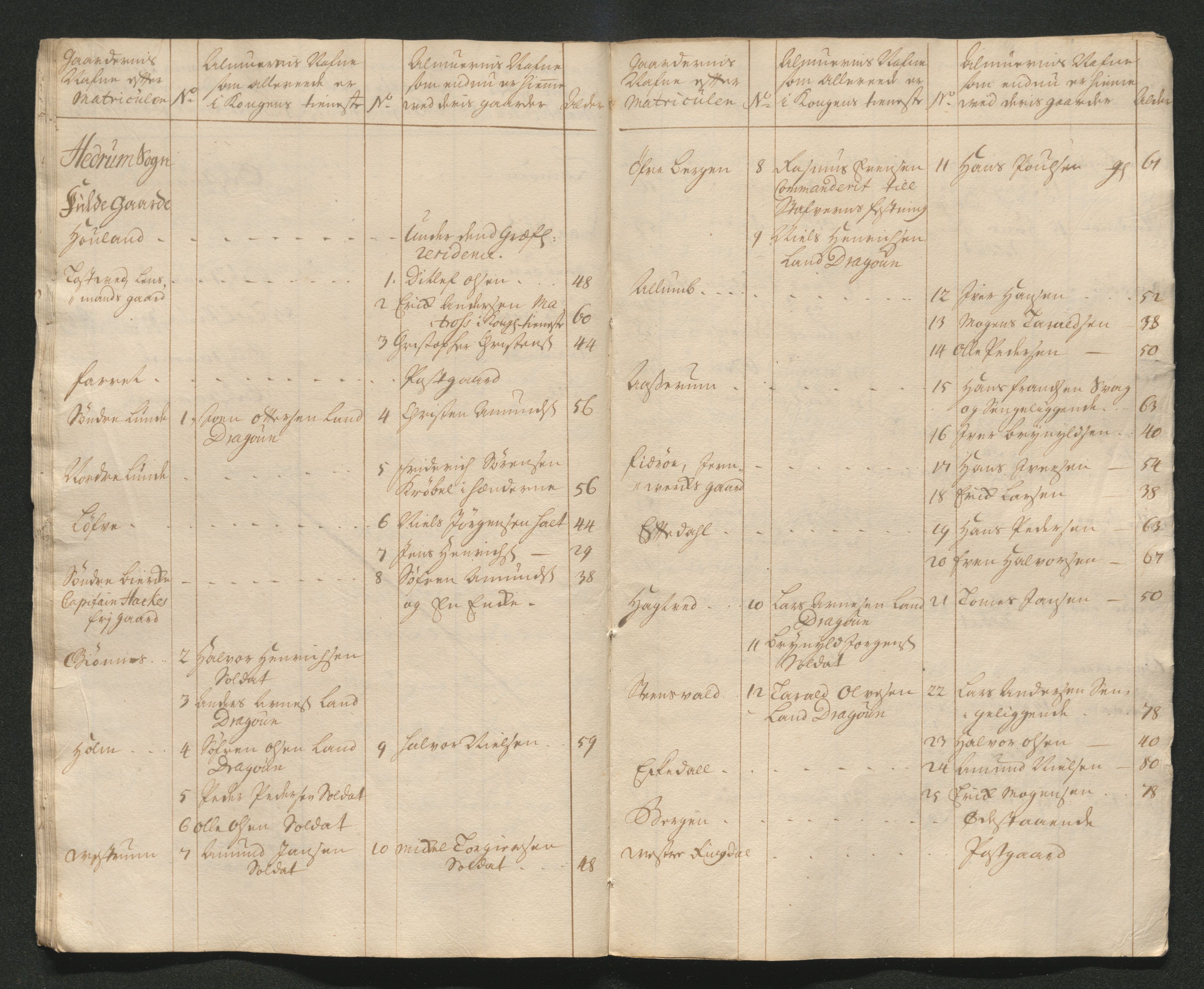 Larvik grevskap, AV/SAKO-A-1056/F/Ff/Ffa/L0001: Ruller og manntall, 1708-1734, p. 207