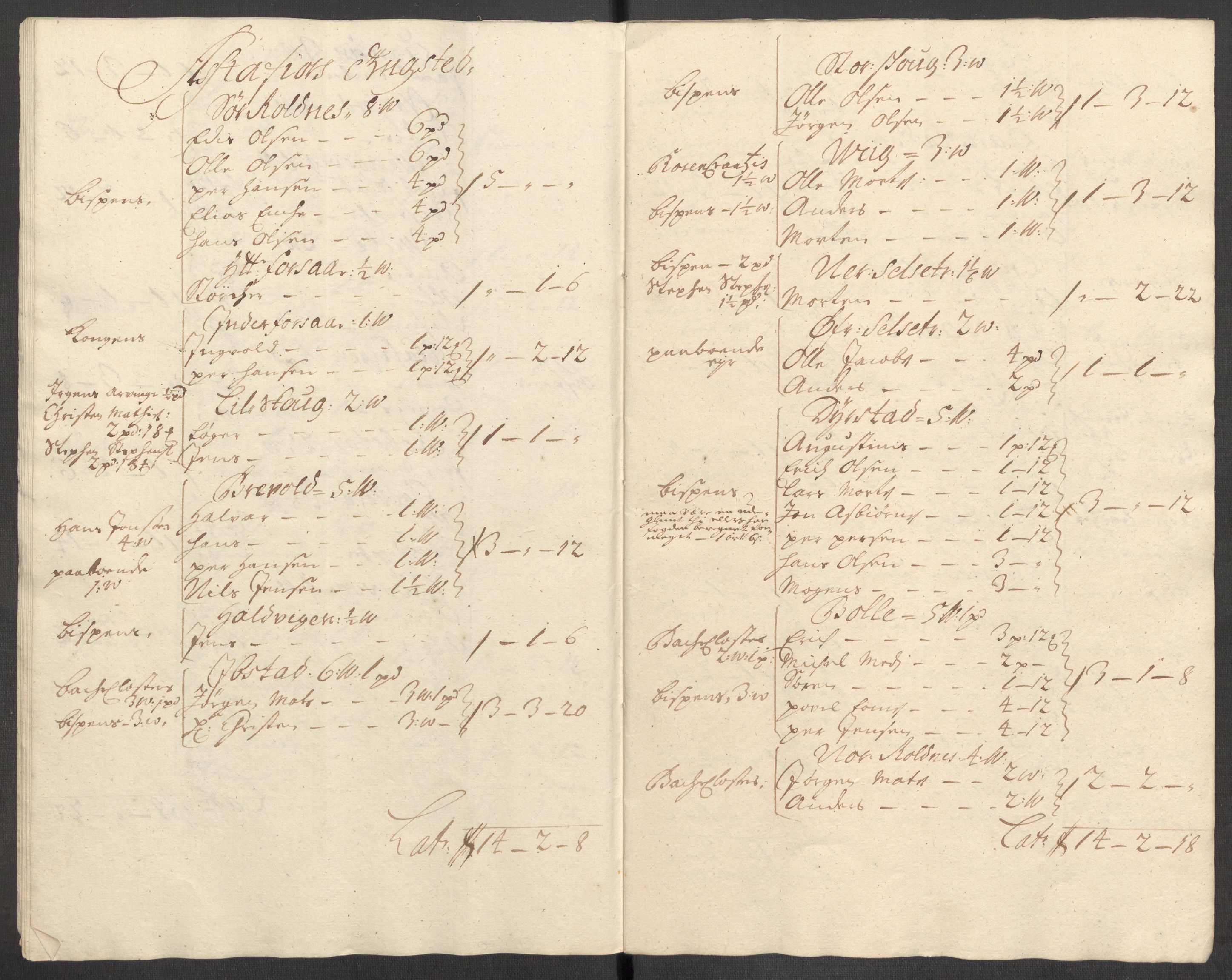 Rentekammeret inntil 1814, Reviderte regnskaper, Fogderegnskap, AV/RA-EA-4092/R68/L4757: Fogderegnskap Senja og Troms, 1708-1710, p. 165