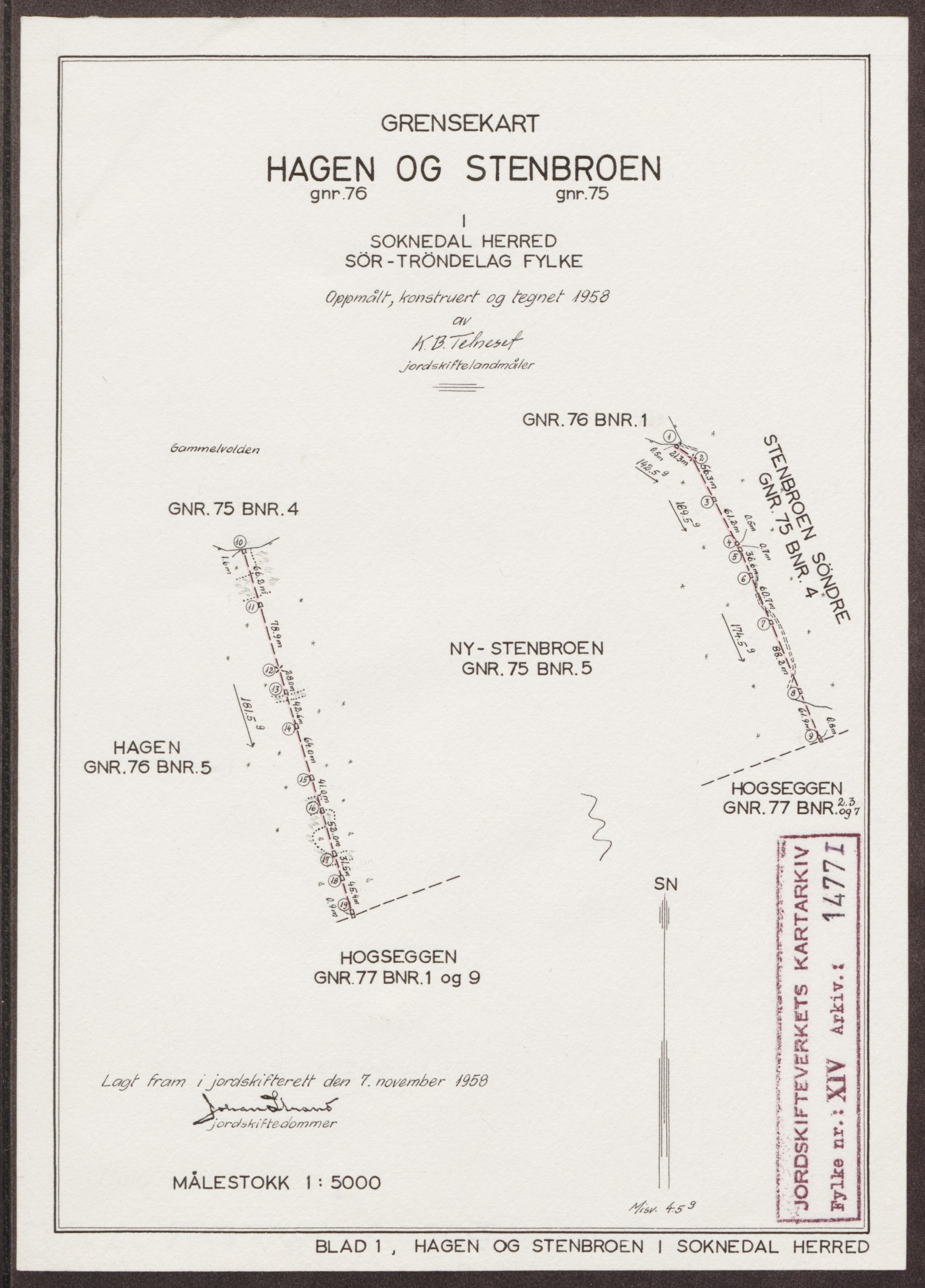 Jordskifteverkets kartarkiv, AV/RA-S-3929/T, 1859-1988, p. 2258