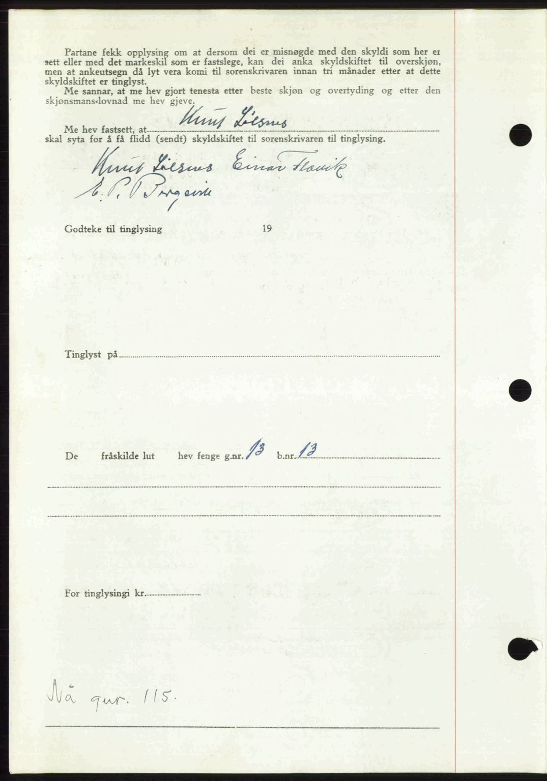 Romsdal sorenskriveri, AV/SAT-A-4149/1/2/2C: Mortgage book no. A34, 1950-1950, Diary no: : 2833/1950