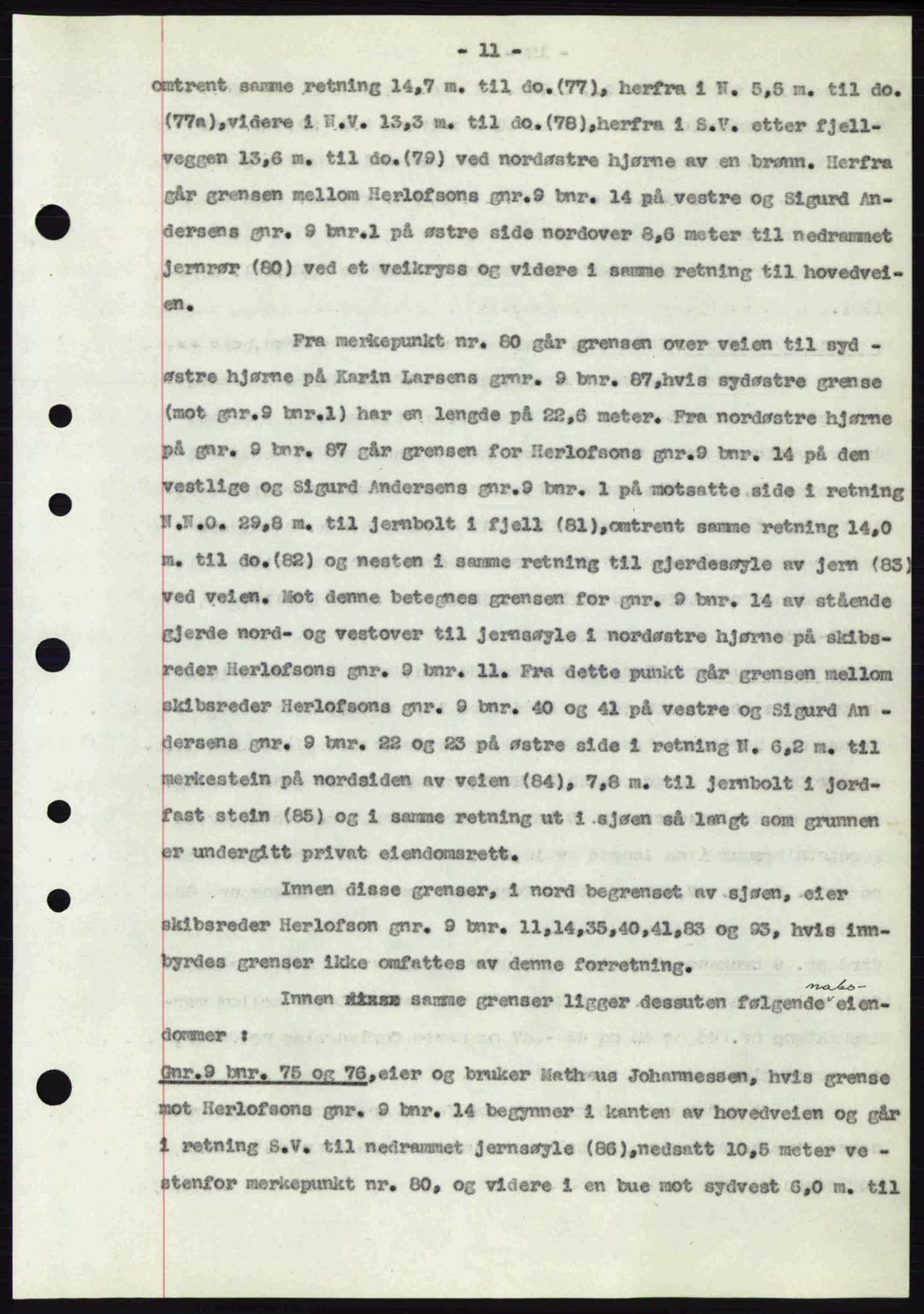 Tønsberg sorenskriveri, AV/SAKO-A-130/G/Ga/Gaa/L0010: Mortgage book no. A10, 1941-1941, Diary no: : 595/1941