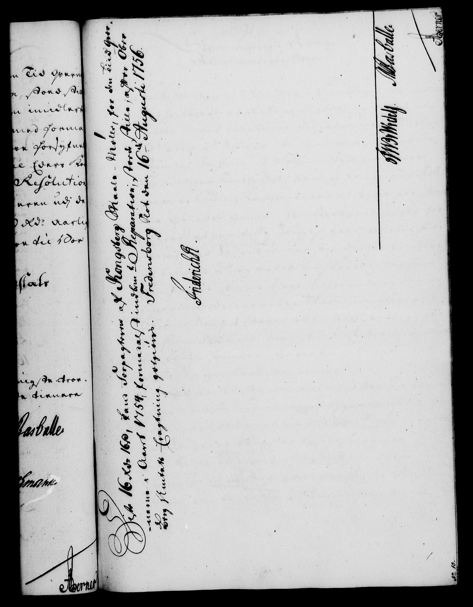 Rentekammeret, Kammerkanselliet, RA/EA-3111/G/Gf/Gfa/L0038: Norsk relasjons- og resolusjonsprotokoll (merket RK 52.38), 1756, p. 467