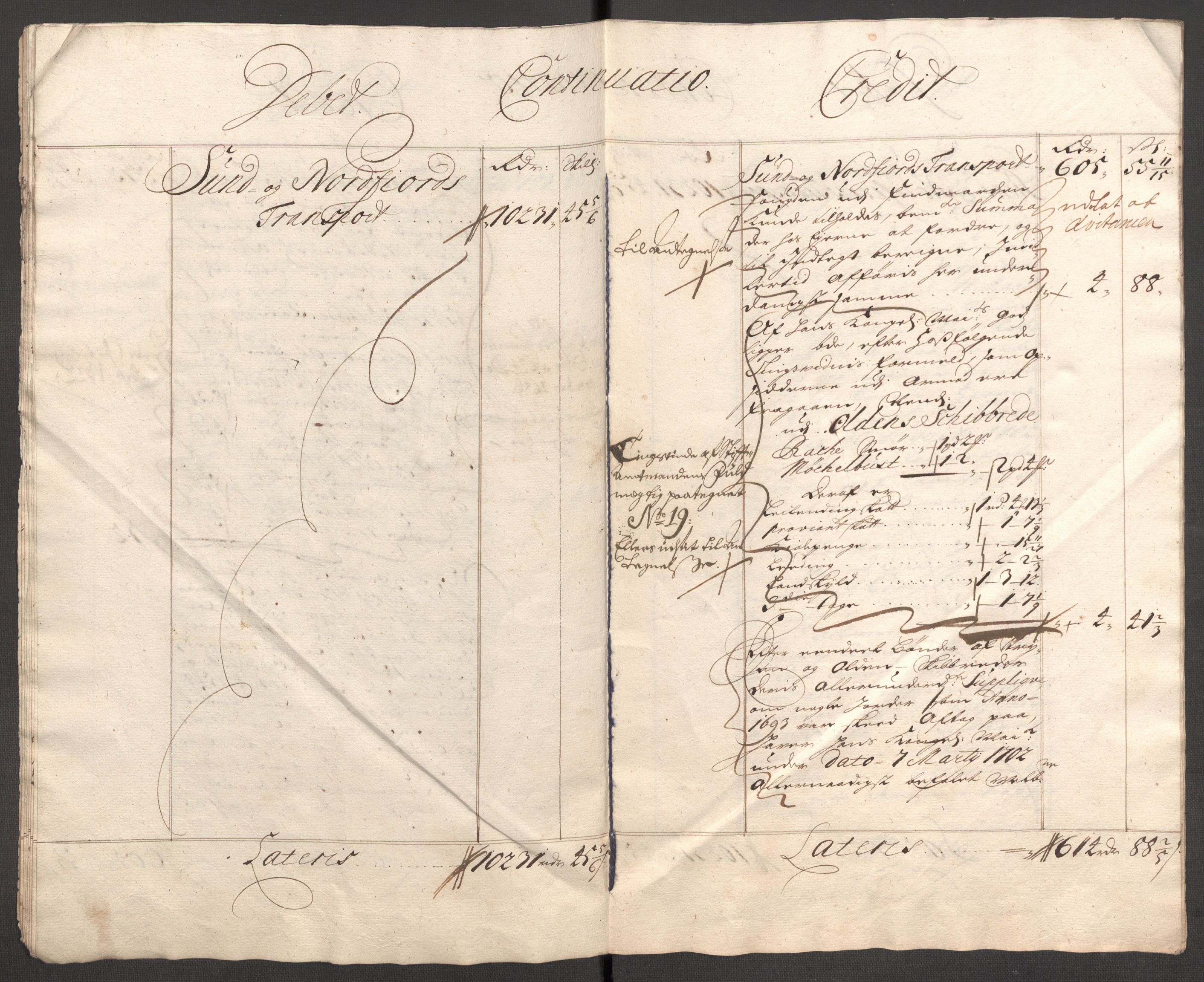 Rentekammeret inntil 1814, Reviderte regnskaper, Fogderegnskap, AV/RA-EA-4092/R53/L3427: Fogderegnskap Sunn- og Nordfjord, 1703, p. 12