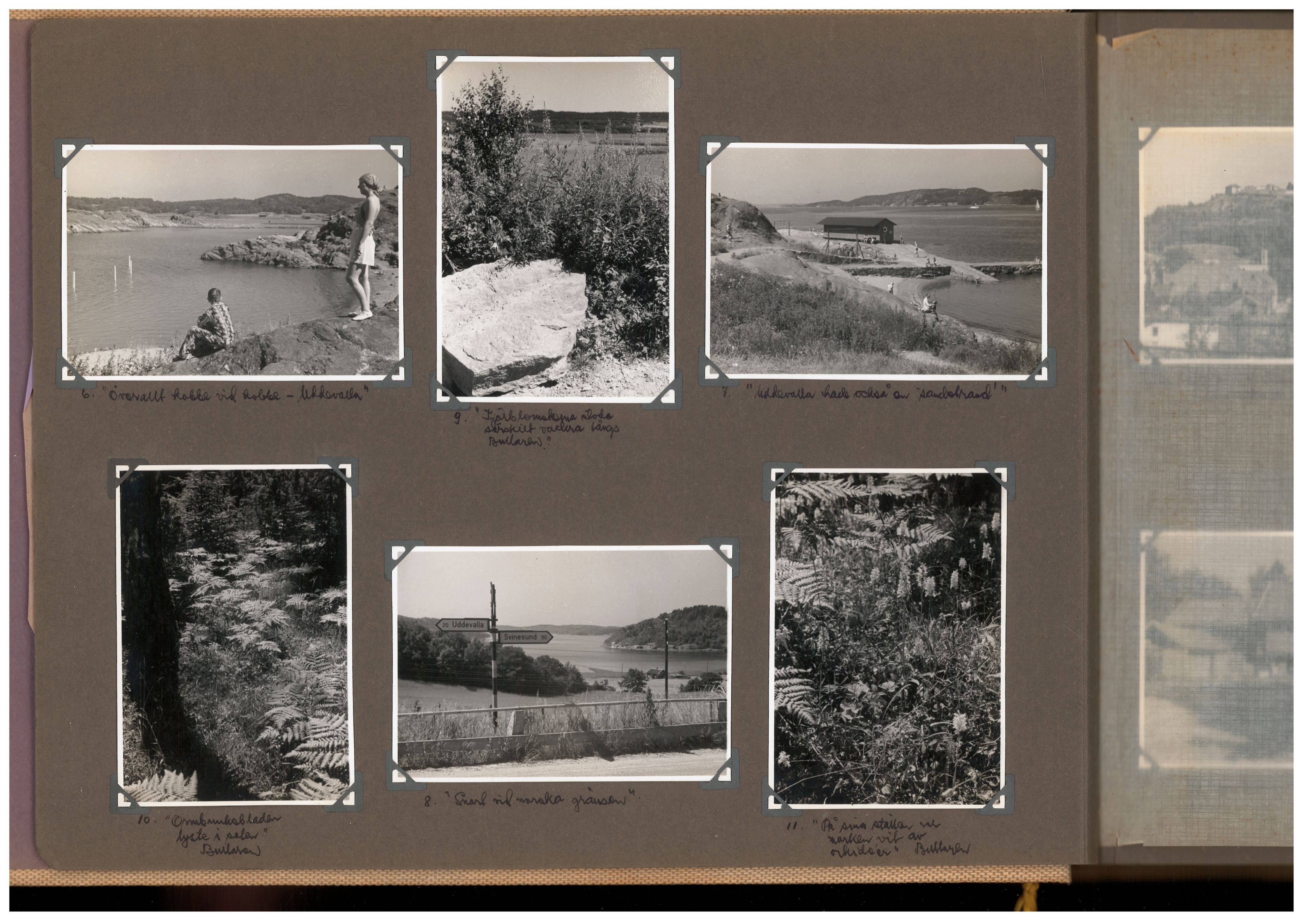 Familien Malmros' på reise i Norge - fotoalbum, SAB/SAB/PA-0313/U/L0001: Fotoalbum, 1935, p. 2