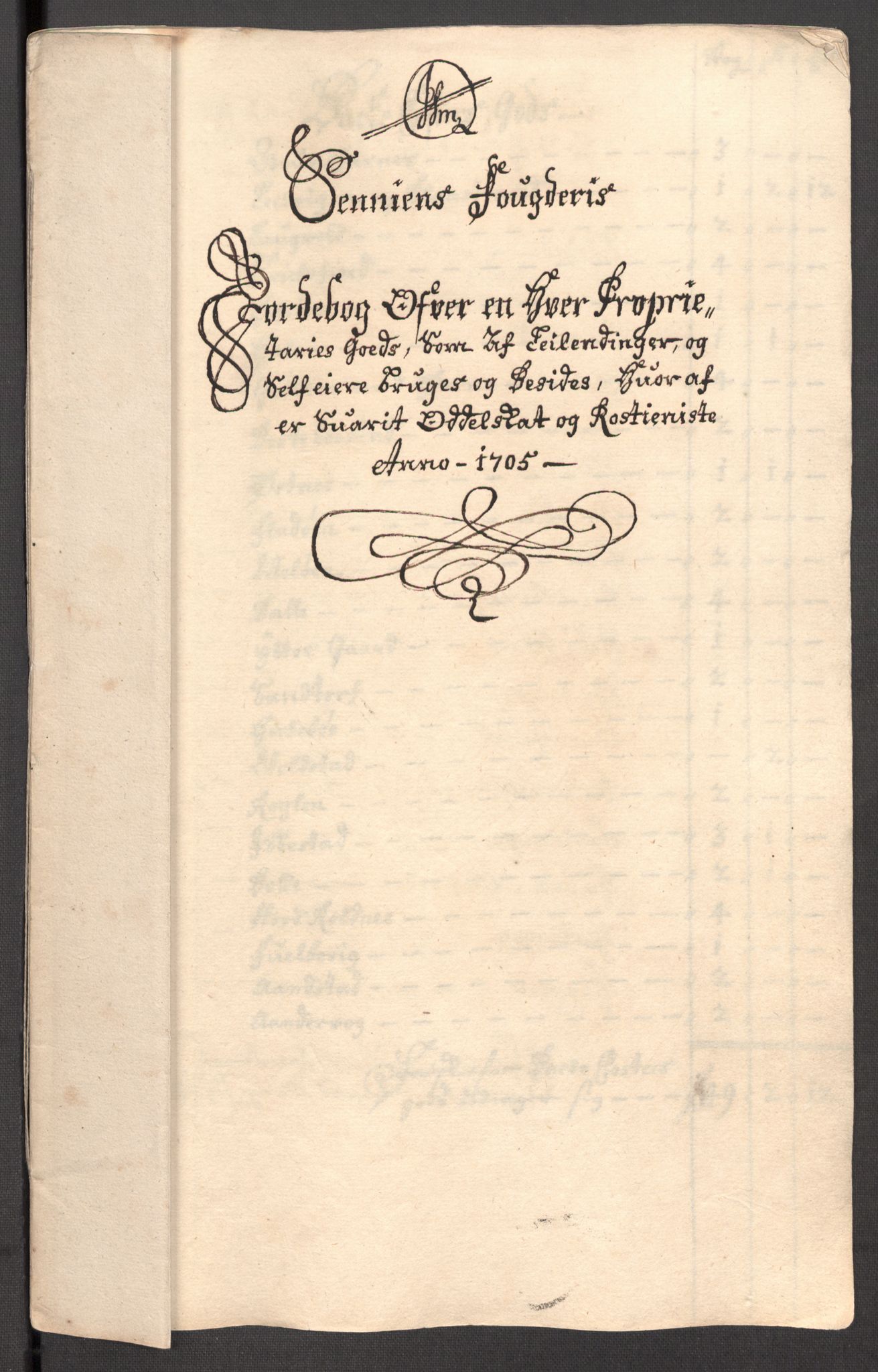 Rentekammeret inntil 1814, Reviderte regnskaper, Fogderegnskap, AV/RA-EA-4092/R68/L4756: Fogderegnskap Senja og Troms, 1705-1707, p. 42