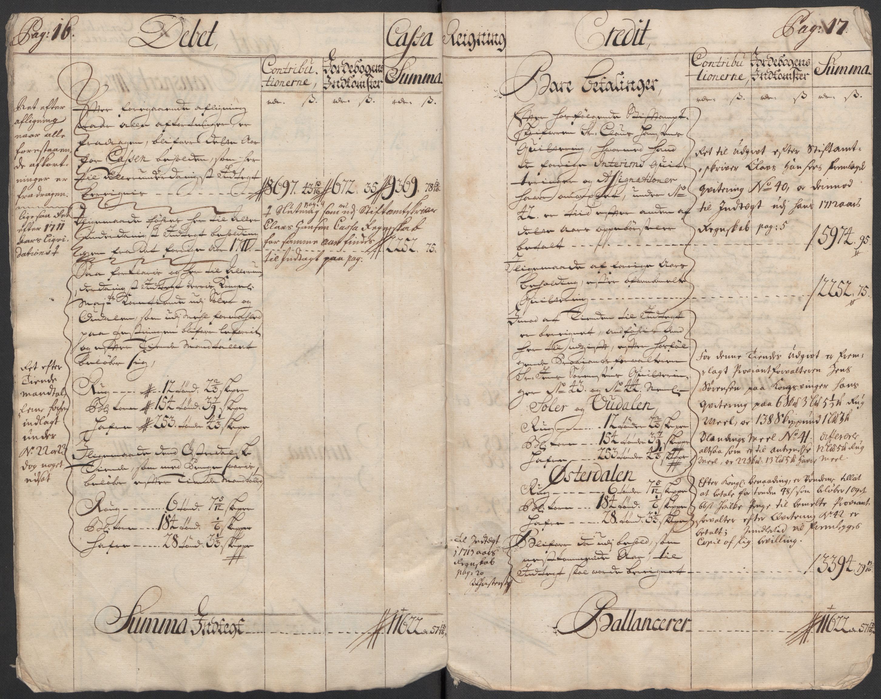 Rentekammeret inntil 1814, Reviderte regnskaper, Fogderegnskap, AV/RA-EA-4092/R13/L0849: Fogderegnskap Solør, Odal og Østerdal, 1712, p. 11