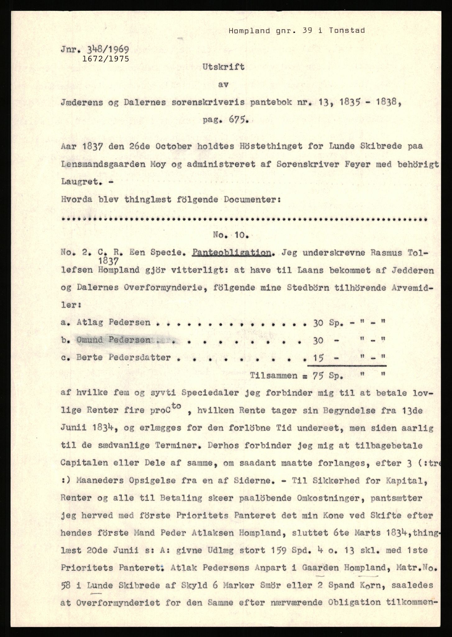 Statsarkivet i Stavanger, AV/SAST-A-101971/03/Y/Yj/L0103: Avskrifter fra Vest-Agder sortert etter gårdsnavn: Bjunes - Kulien, 1750-1930, p. 357