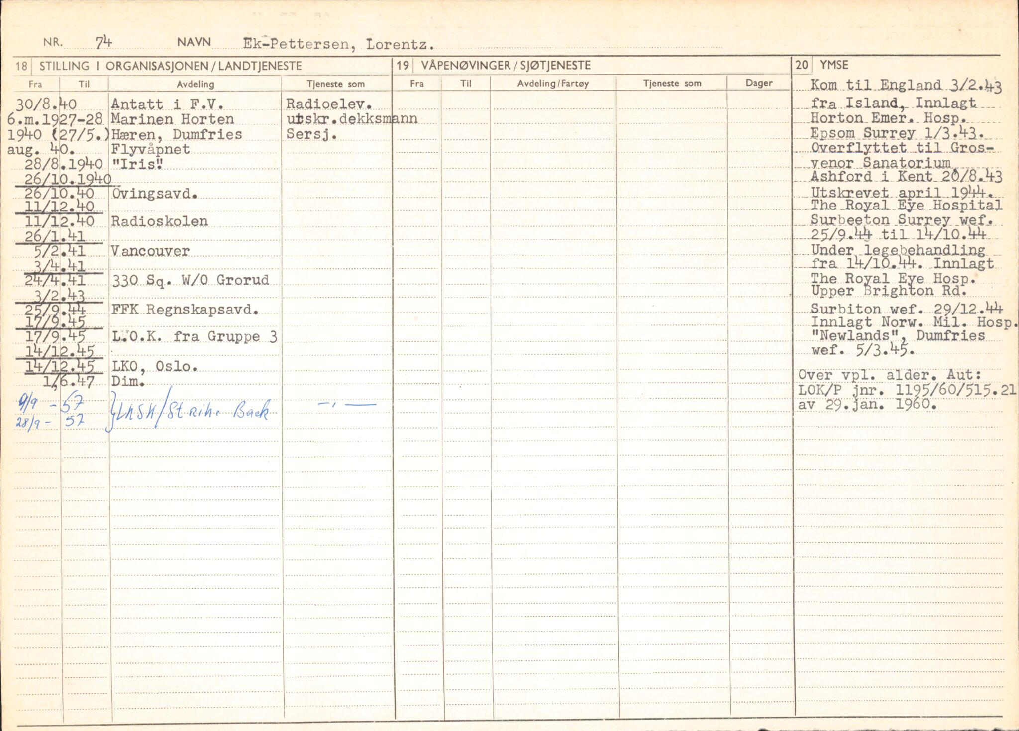 Forsvaret, Forsvarets overkommando/Luftforsvarsstaben, AV/RA-RAFA-4079/P/Pa/L0011: Personellpapirer, 1904, p. 164