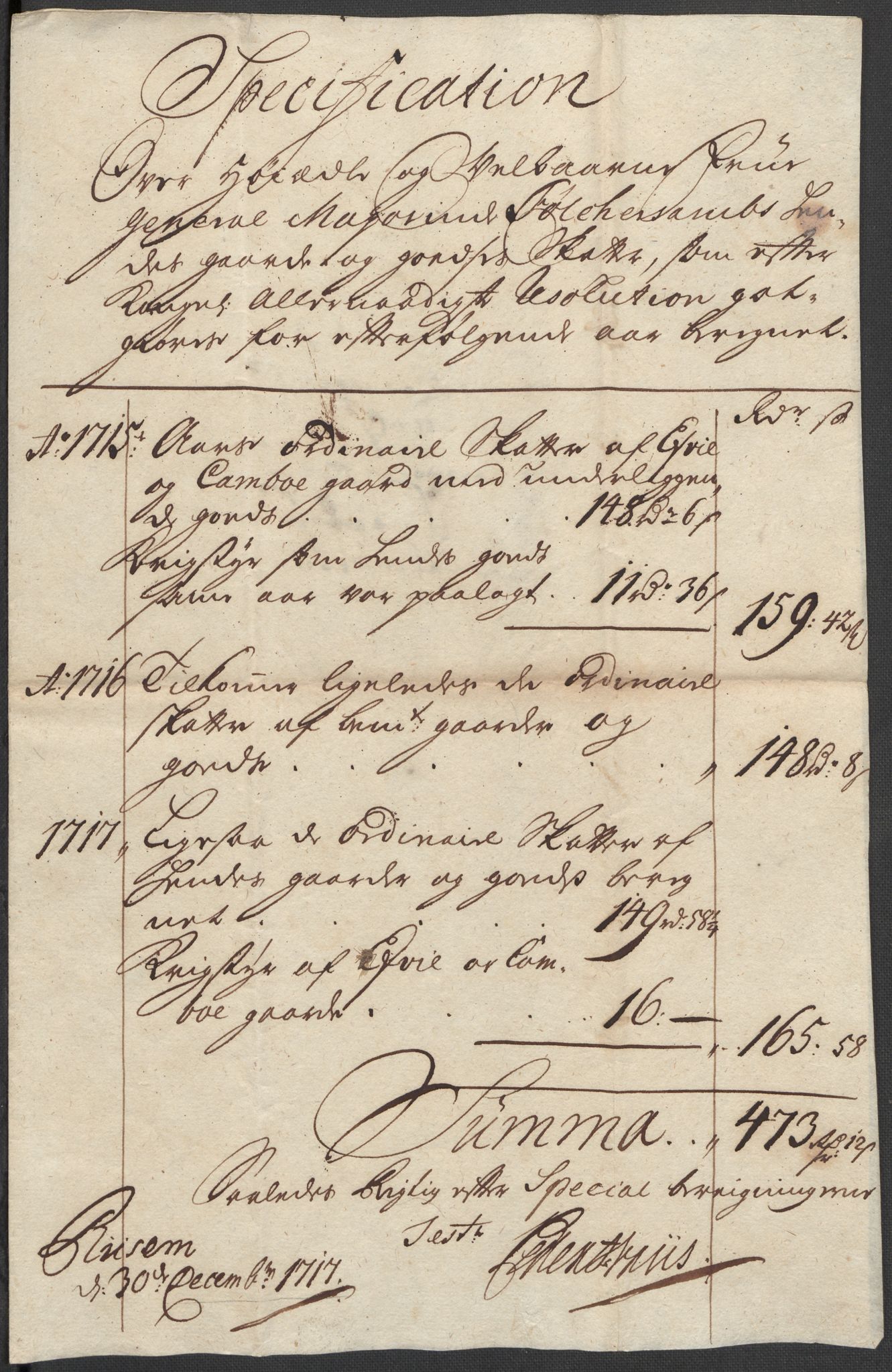 Riksarkivets diplomsamling, AV/RA-EA-5965/F12/L0004: Pk. 7 (I), 1490-1729, p. 193