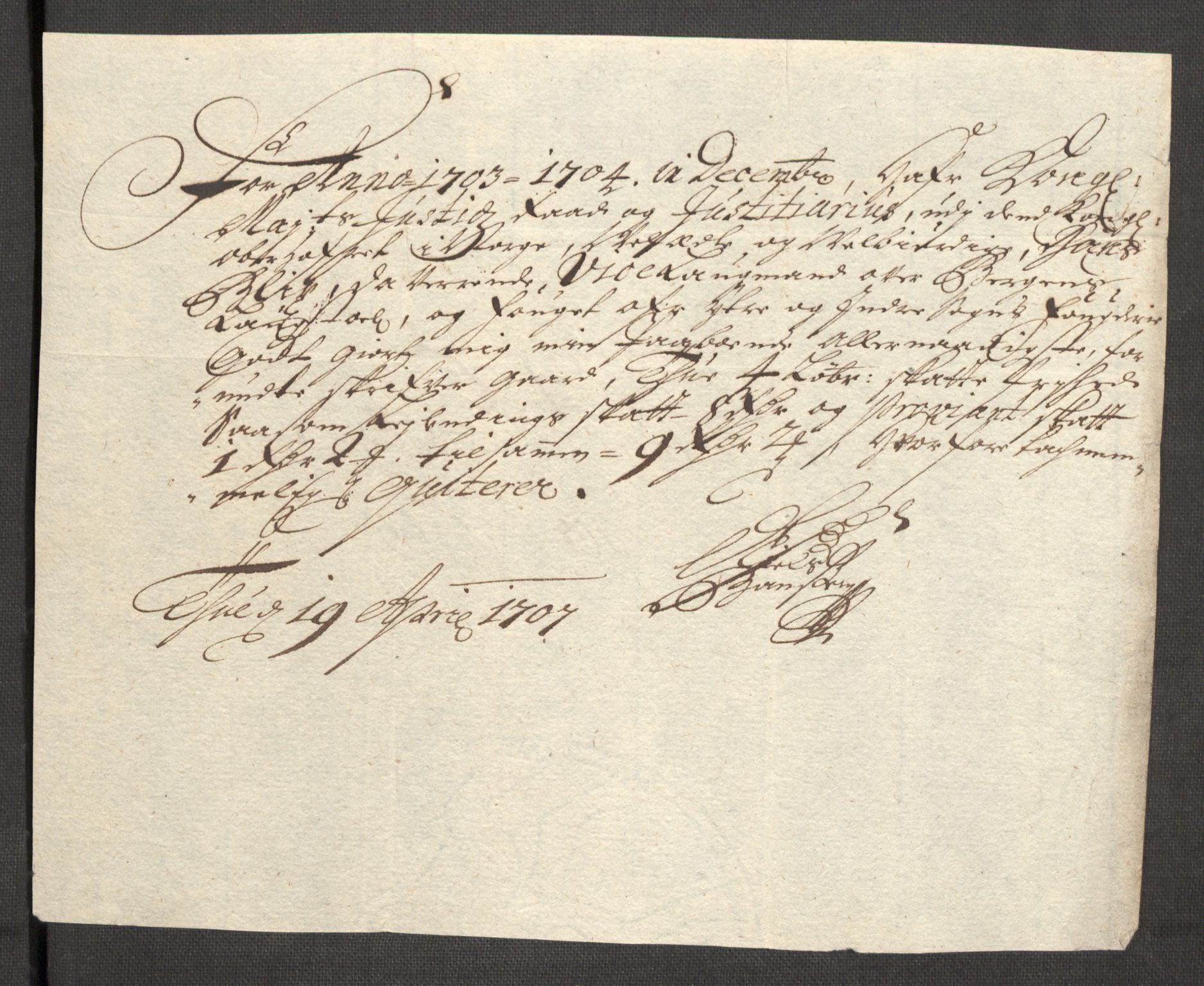 Rentekammeret inntil 1814, Reviderte regnskaper, Fogderegnskap, AV/RA-EA-4092/R52/L3313: Fogderegnskap Sogn, 1703-1704, p. 574