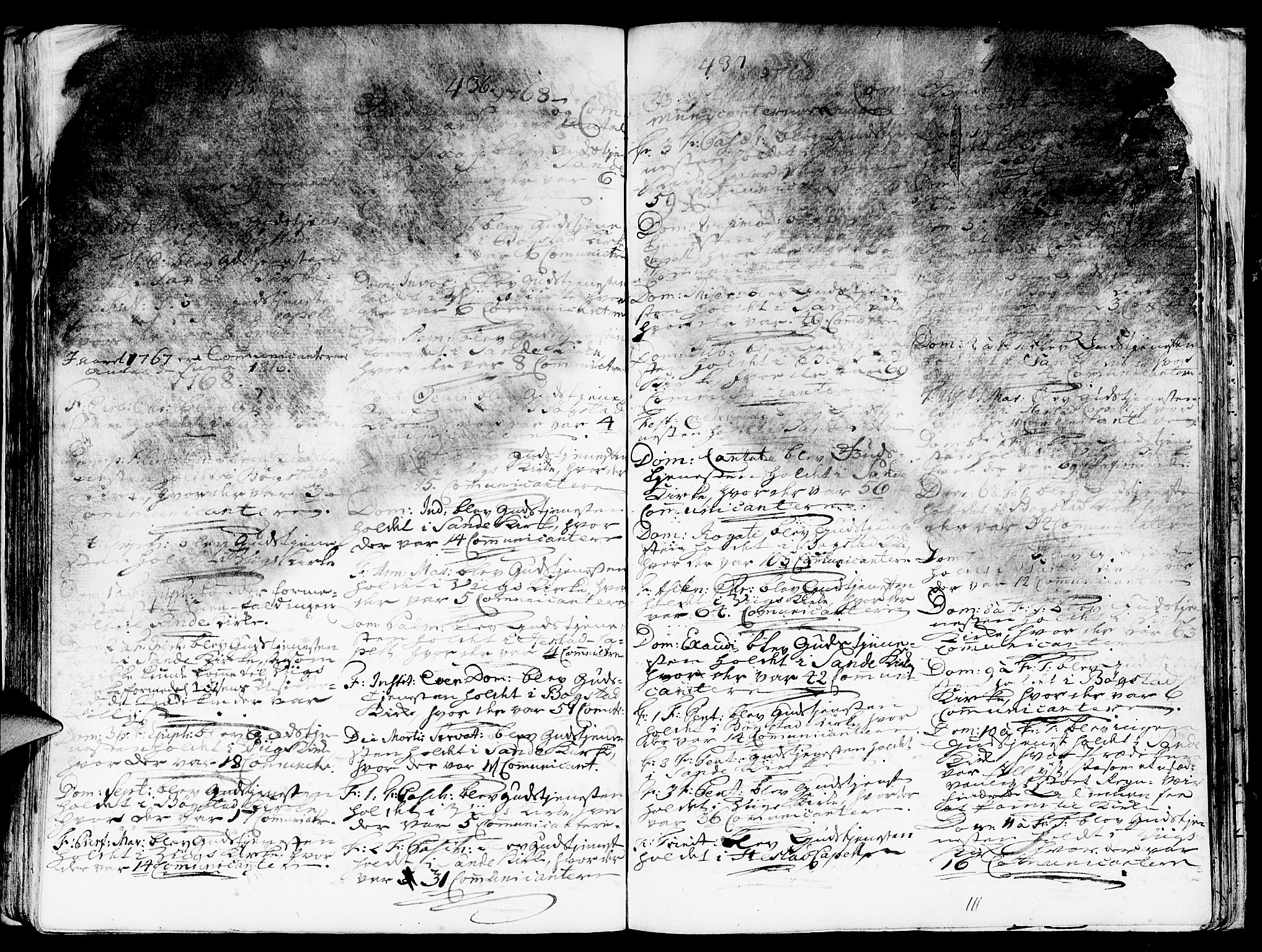 Gaular sokneprestembete, AV/SAB-A-80001/H/Haa: Parish register (official) no. A 1, 1755-1785, p. 111