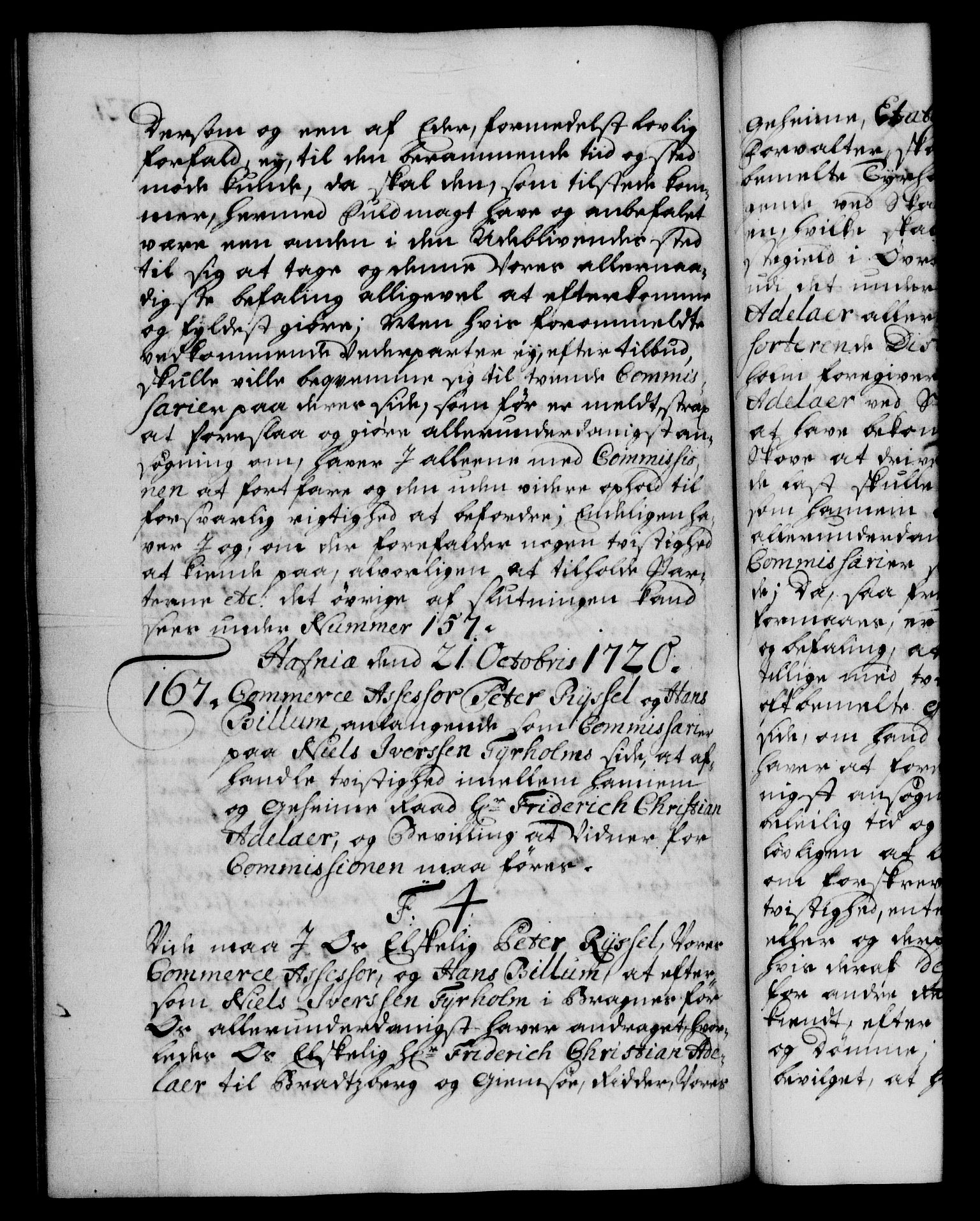 Danske Kanselli 1572-1799, AV/RA-EA-3023/F/Fc/Fca/Fcab/L0021: Norske tegnelser, 1719-1721, p. 324b