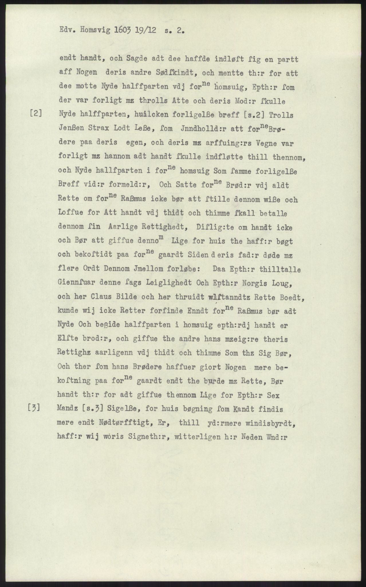 Samlinger til kildeutgivelse, Diplomavskriftsamlingen, AV/RA-EA-4053/H/Ha, p. 1651