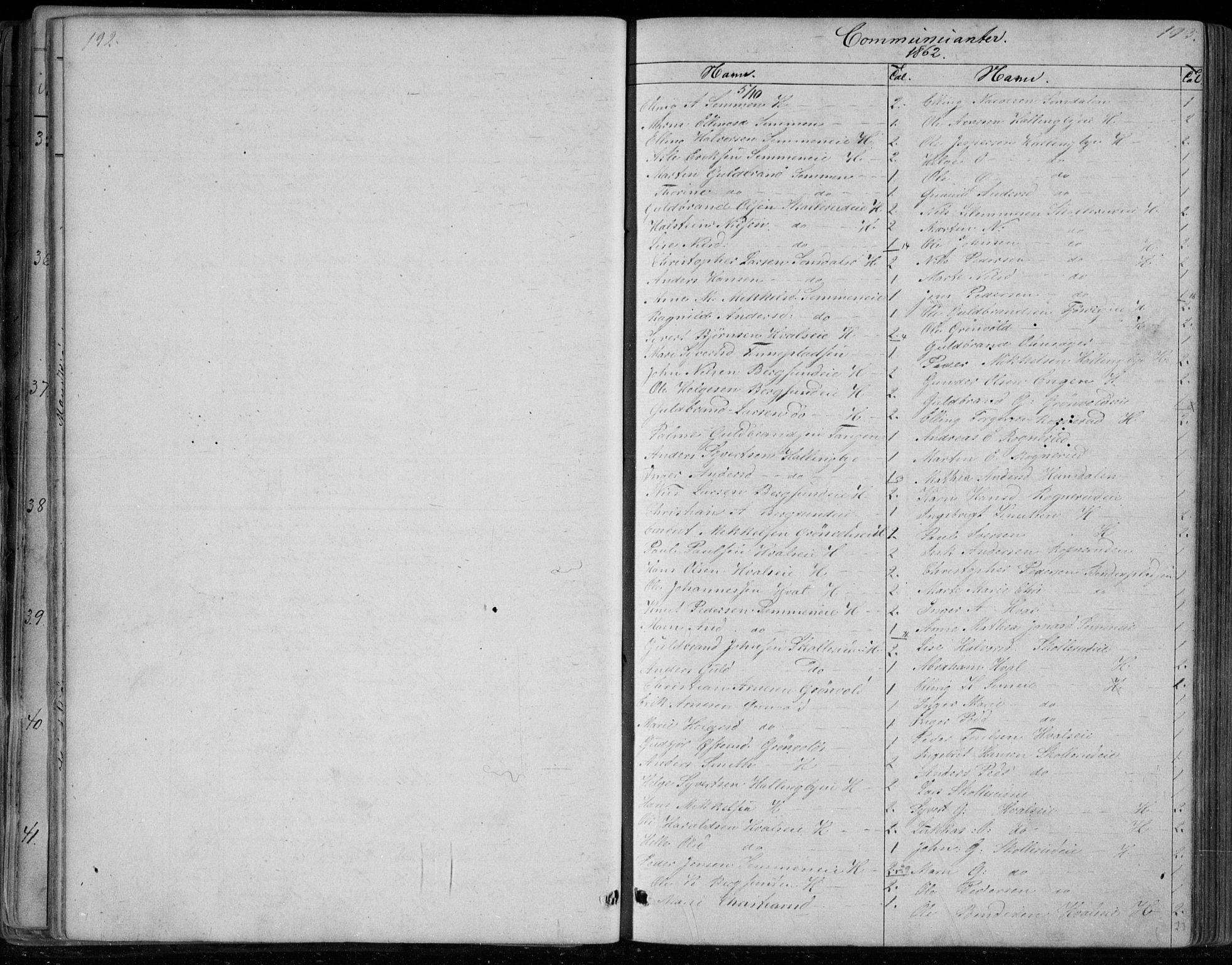 Ådal kirkebøker, SAKO/A-248/G/Gc/L0001: Parish register (copy) no. III 1, 1862-1898, p. 192-193