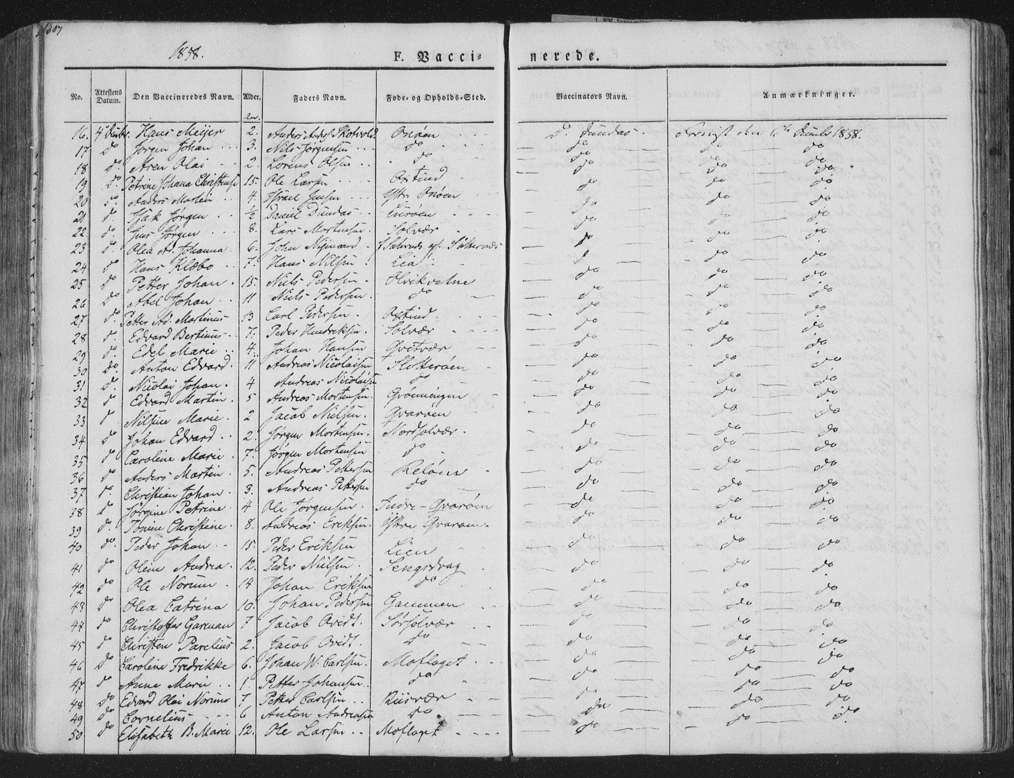 Ministerialprotokoller, klokkerbøker og fødselsregistre - Nordland, SAT/A-1459/839/L0566: Parish register (official) no. 839A03, 1825-1862, p. 607