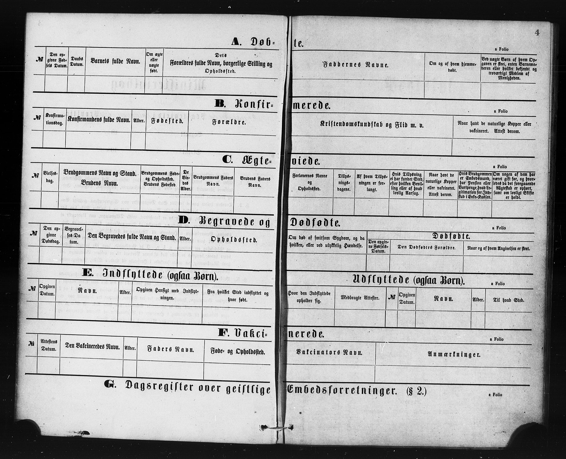 Ullensvang sokneprestembete, SAB/A-78701/H/Haa: Parish register (official) no. A 14, 1867-1882, p. 4