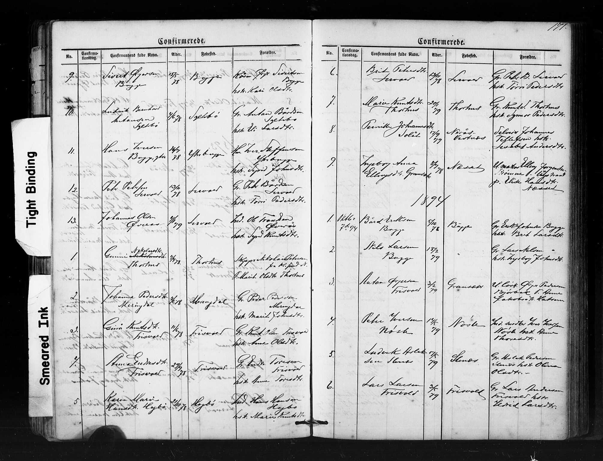 Ministerialprotokoller, klokkerbøker og fødselsregistre - Møre og Romsdal, SAT/A-1454/552/L0638: Parish register (copy) no. 552C01, 1867-1902, p. 171