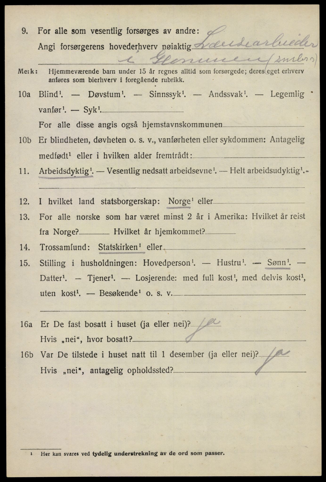 SAO, 1920 census for Rakkestad, 1920, p. 8498