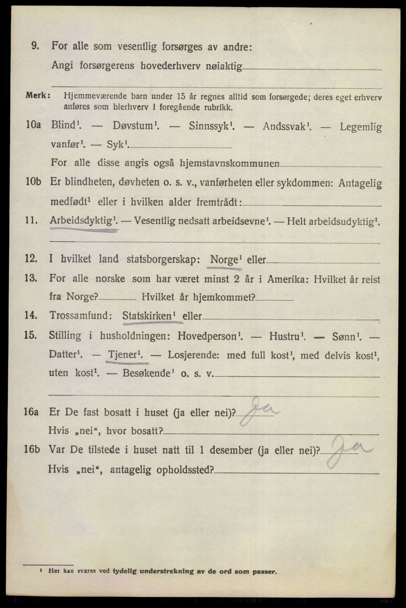 SAKO, 1920 census for Norderhov, 1920, p. 18511