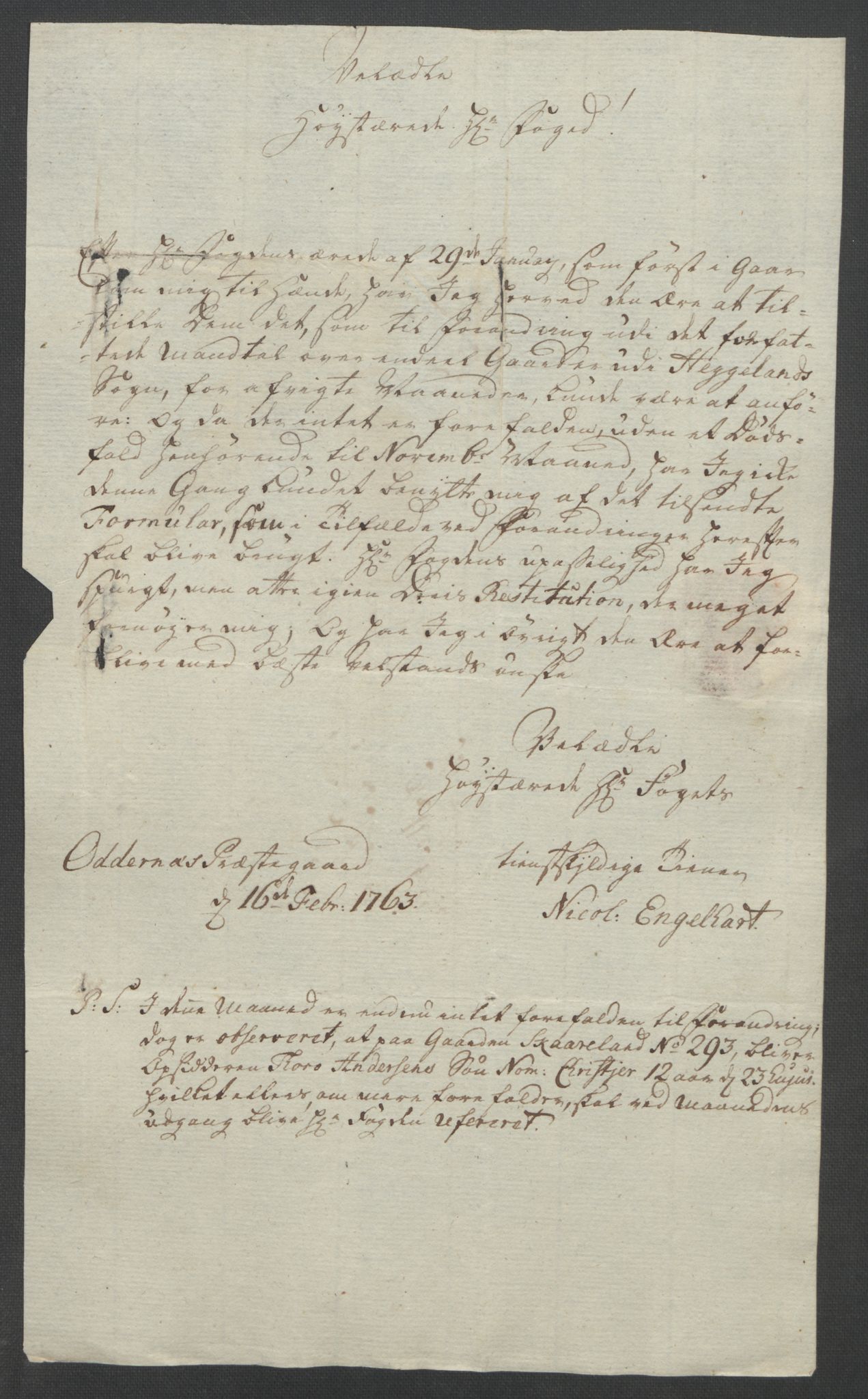 Rentekammeret inntil 1814, Reviderte regnskaper, Fogderegnskap, AV/RA-EA-4092/R40/L2517: Ekstraskatten Råbyggelag, 1762-1763, p. 409