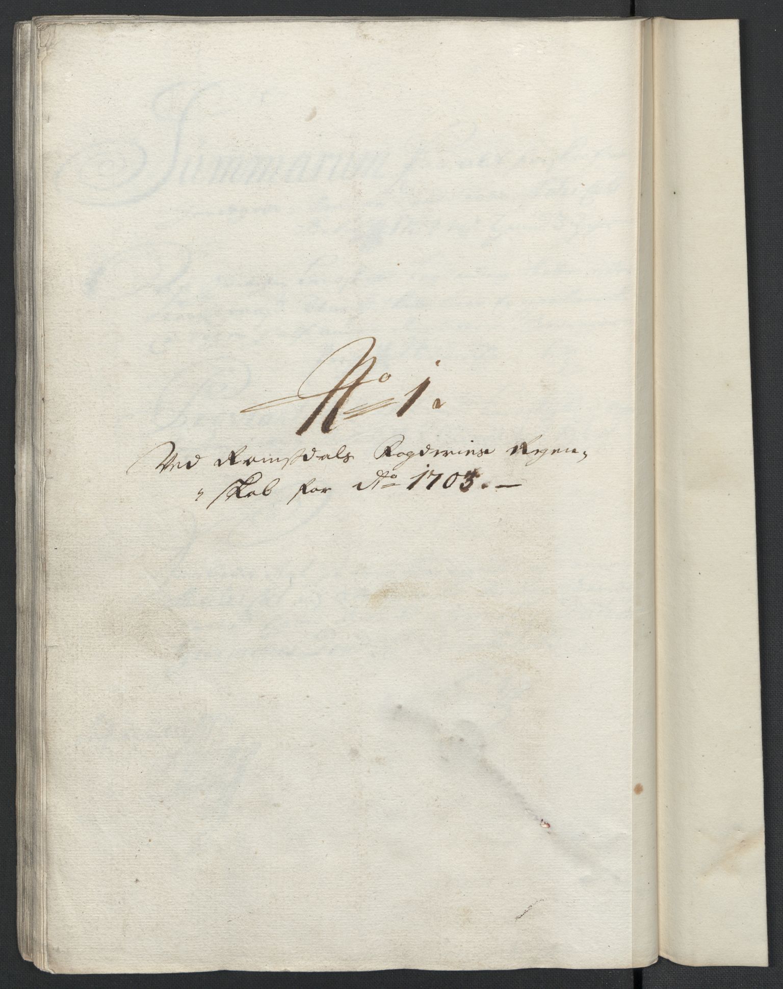 Rentekammeret inntil 1814, Reviderte regnskaper, Fogderegnskap, RA/EA-4092/R55/L3656: Fogderegnskap Romsdal, 1703-1705, p. 72