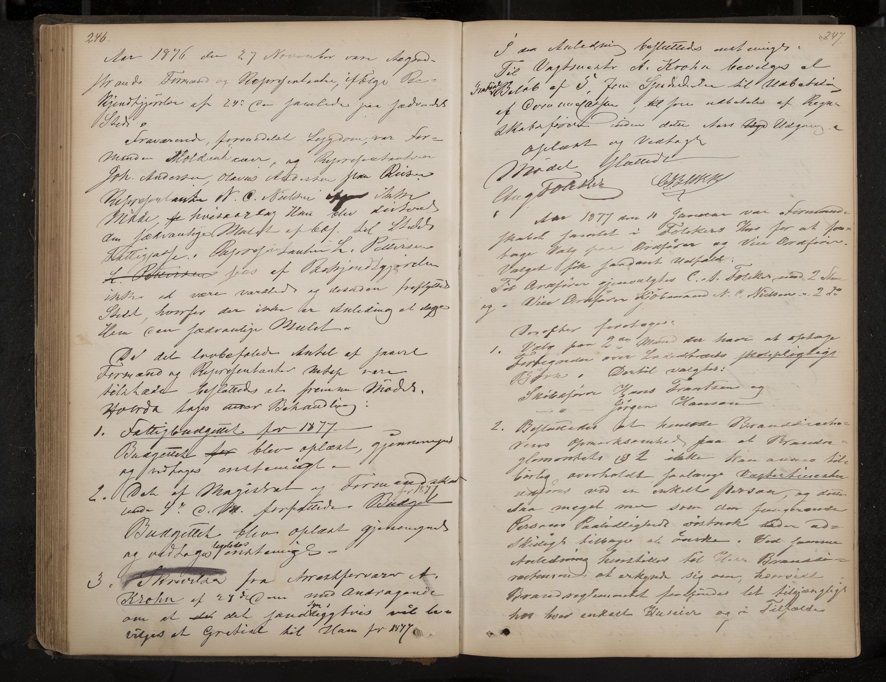 Åsgårdstrand formannskap og sentraladministrasjon, IKAK/0704021/A/L0002: Møtebok, 1865-1890, p. 246-247