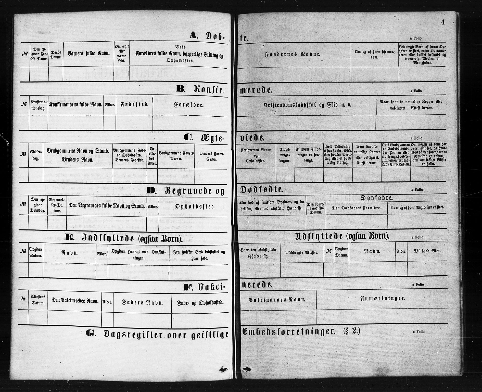 Ministerialprotokoller, klokkerbøker og fødselsregistre - Nordland, AV/SAT-A-1459/876/L1096: Parish register (official) no. 876A02, 1870-1886, p. 4