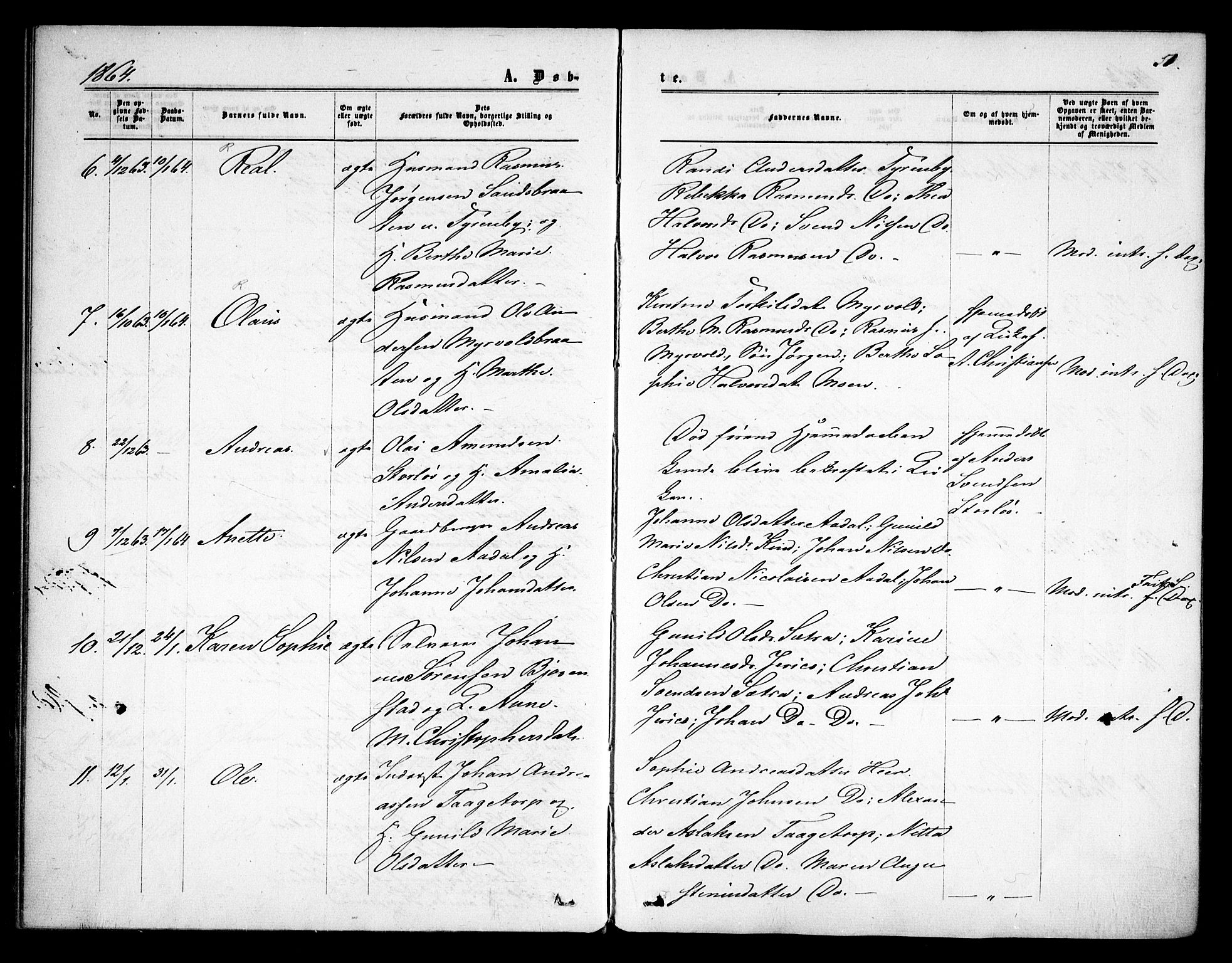Rødenes prestekontor Kirkebøker, SAO/A-2005/F/Fa/L0007: Parish register (official) no. I 7, 1860-1869, p. 51