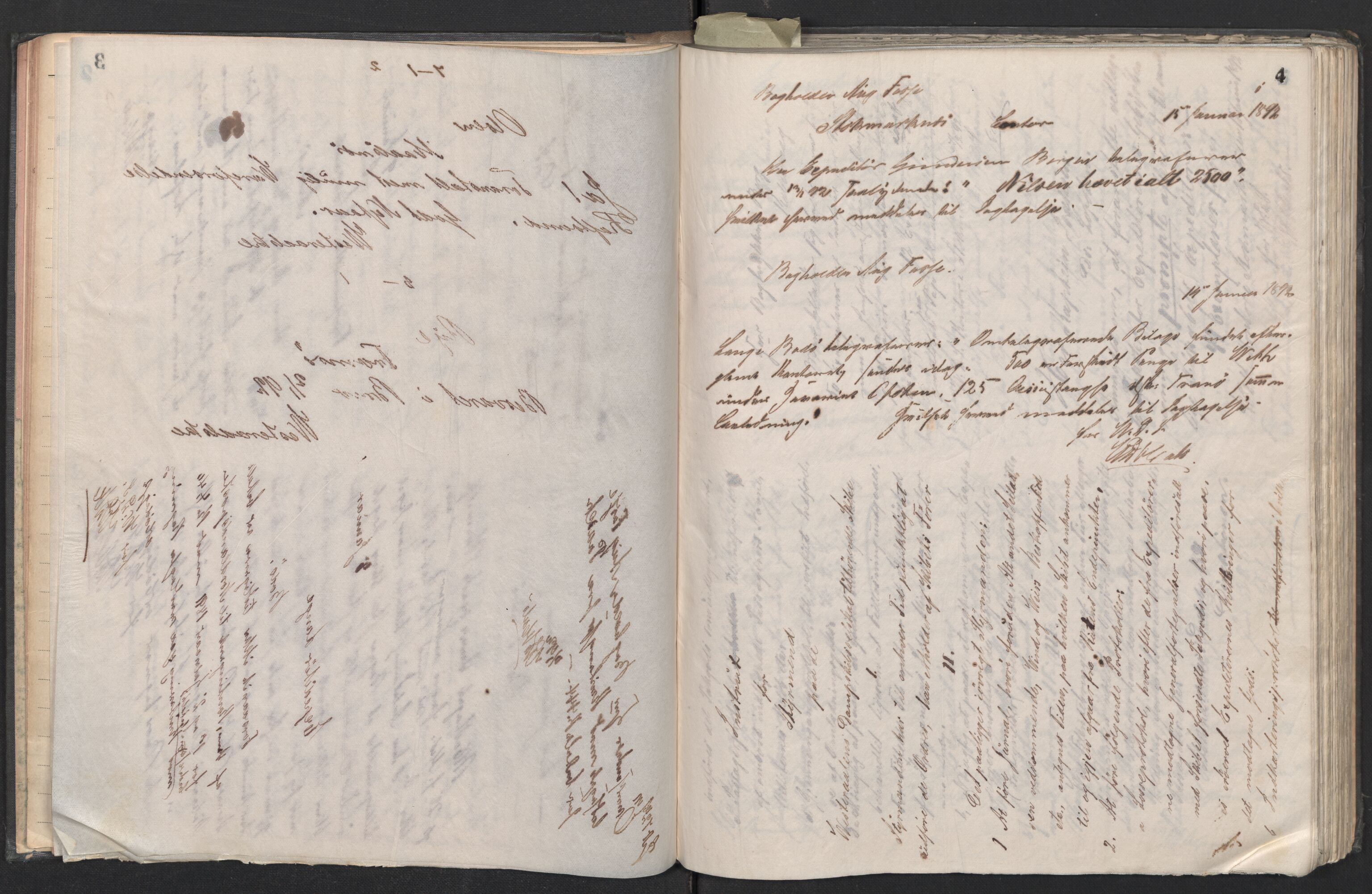 Vesteraalens Dampskibsselskab, AV/RA-PA-1189/B/Ba/L0002/0002: -- / Kopibok nr.6, 1891-1893, p. 4