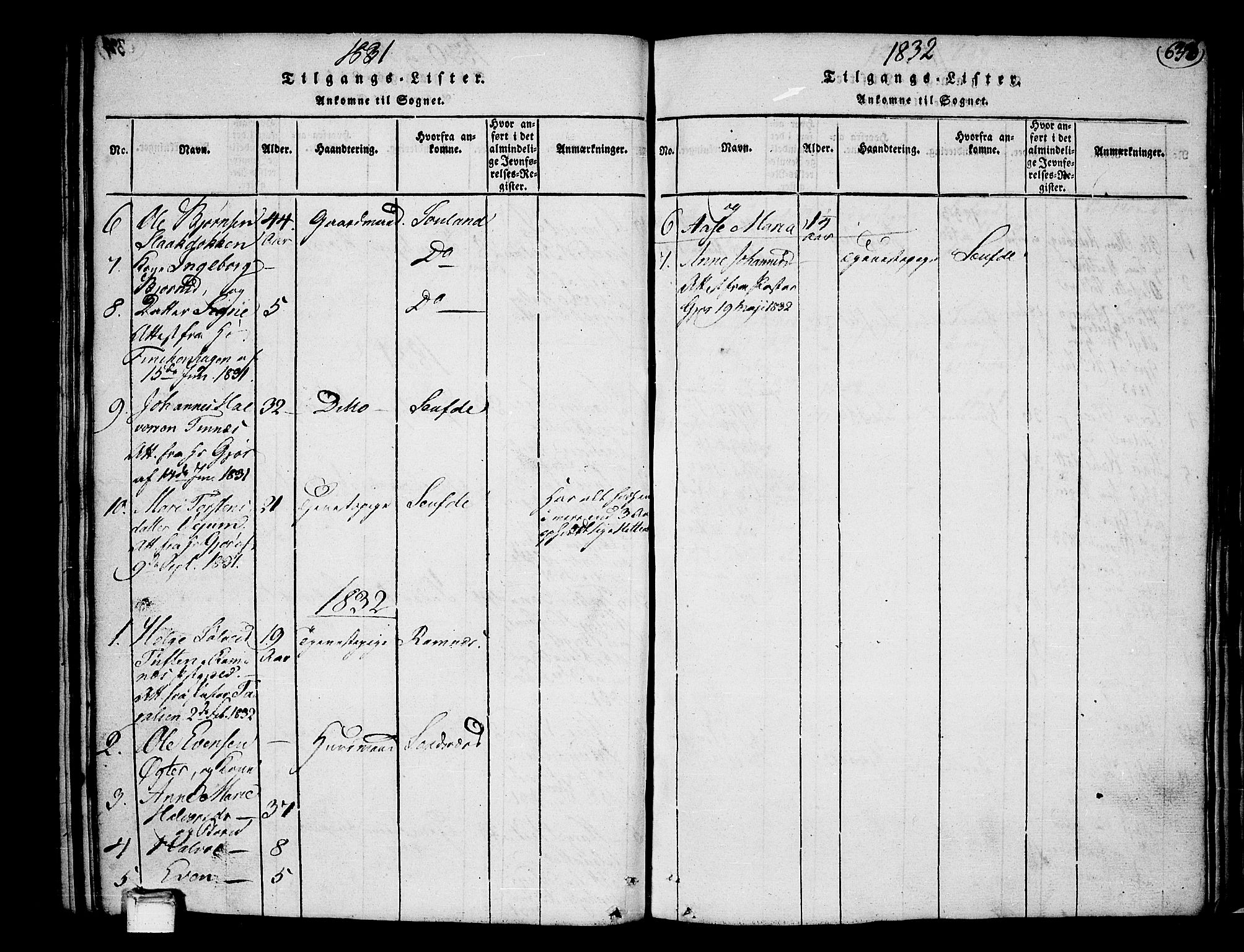 Heddal kirkebøker, SAKO/A-268/F/Fa/L0005: Parish register (official) no. I 5, 1814-1837, p. 635-636