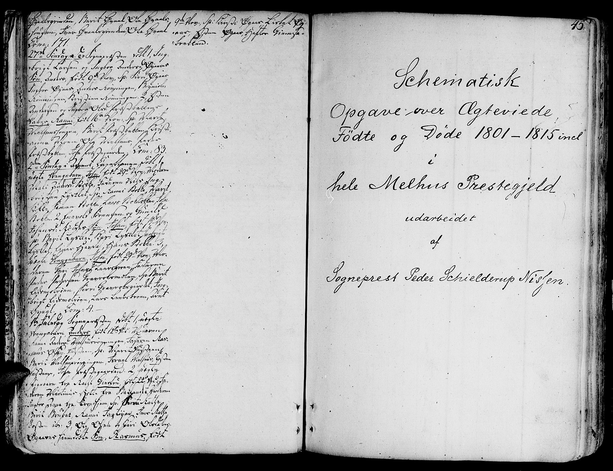 Ministerialprotokoller, klokkerbøker og fødselsregistre - Sør-Trøndelag, SAT/A-1456/691/L1061: Parish register (official) no. 691A02 /1, 1768-1815, p. 45